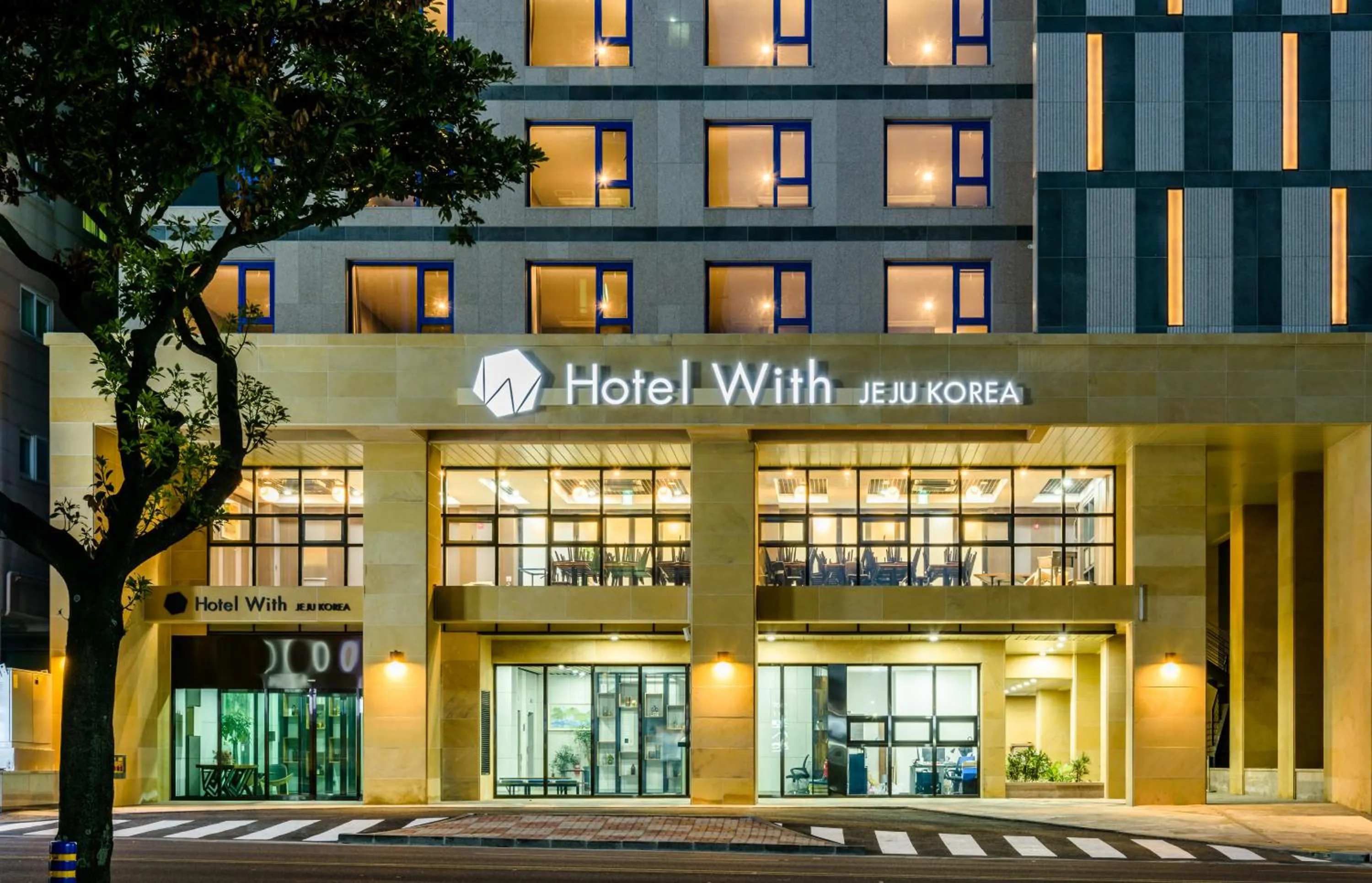 Facade/entrance in Hotel With Jeju