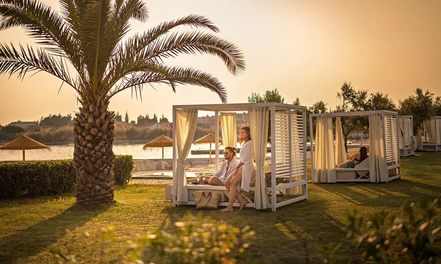 Beach in Laguna Maradiso Hotel by Aminess