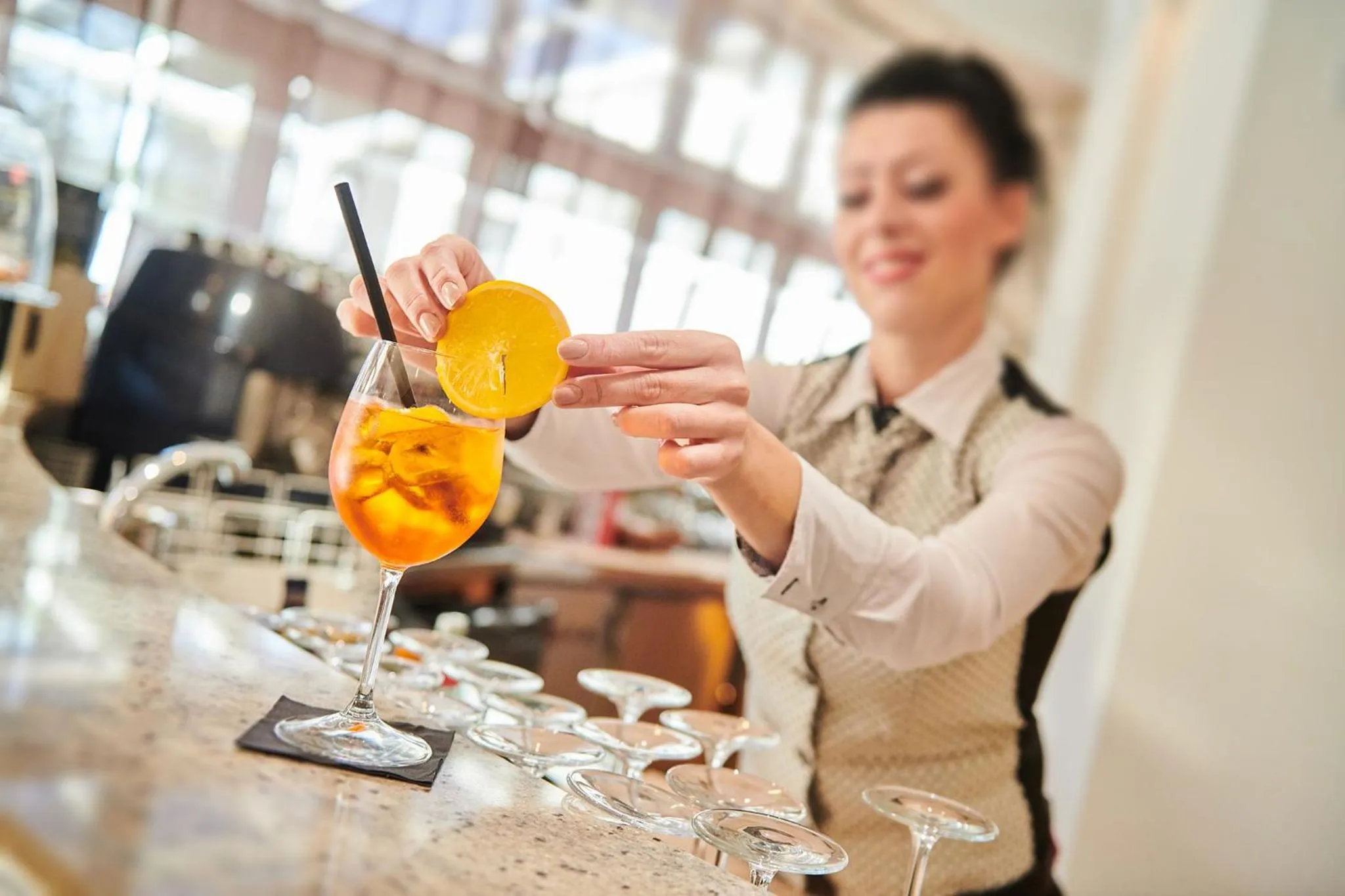 Lounge or bar in Laguna Maradiso Hotel by Aminess