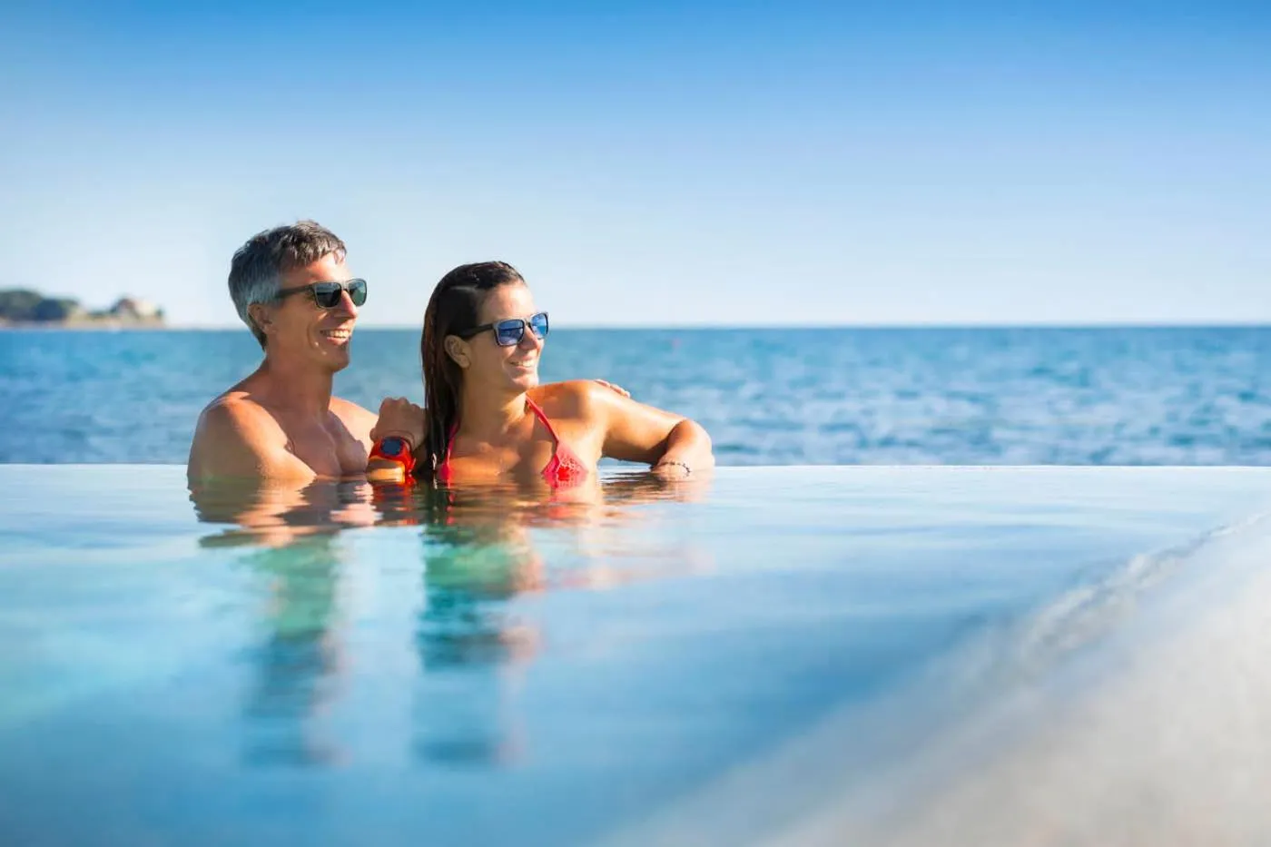 Swimming pool in Laguna Maradiso Hotel by Aminess