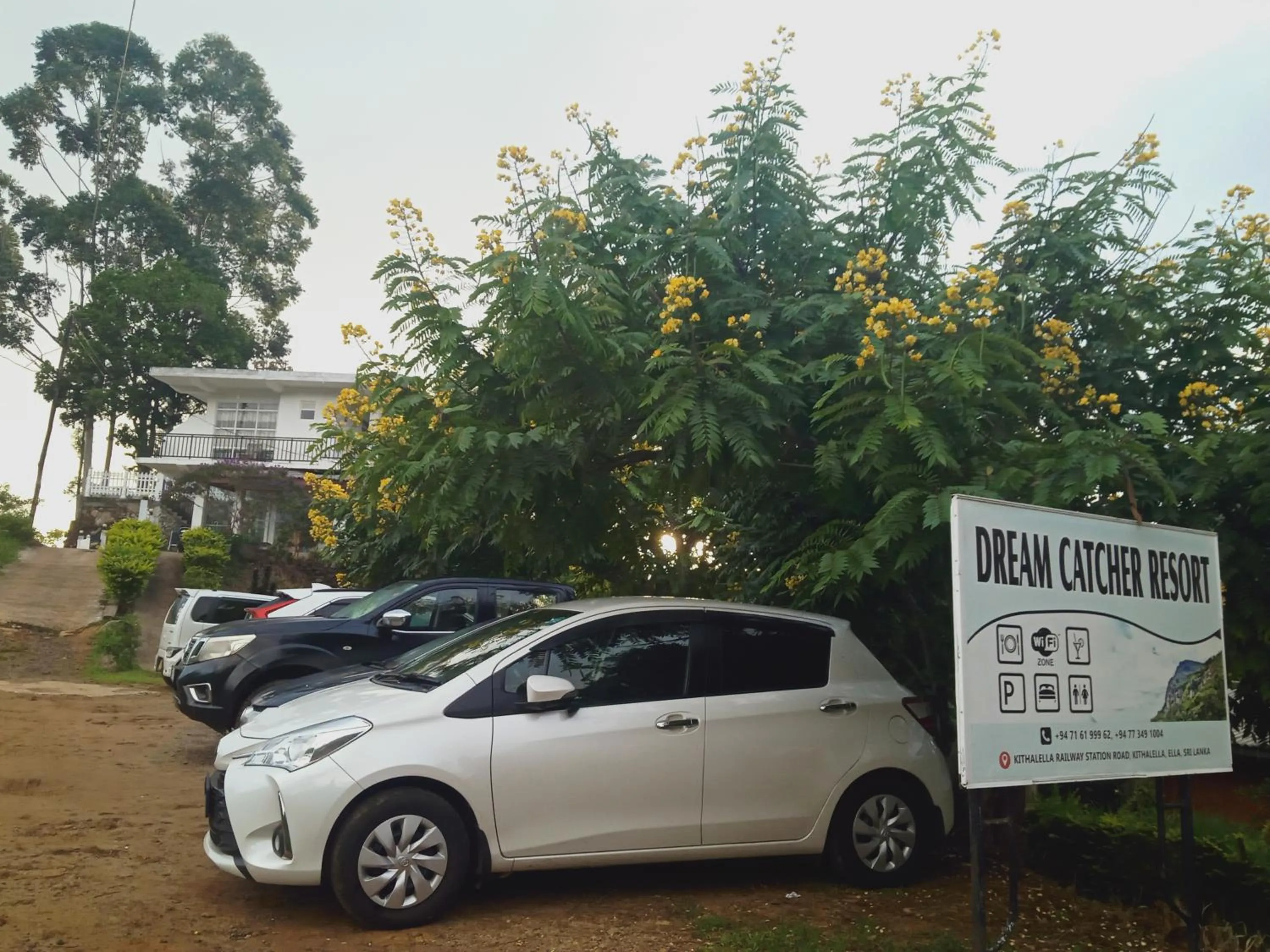 Parking in Ella Dream Catcher Resort