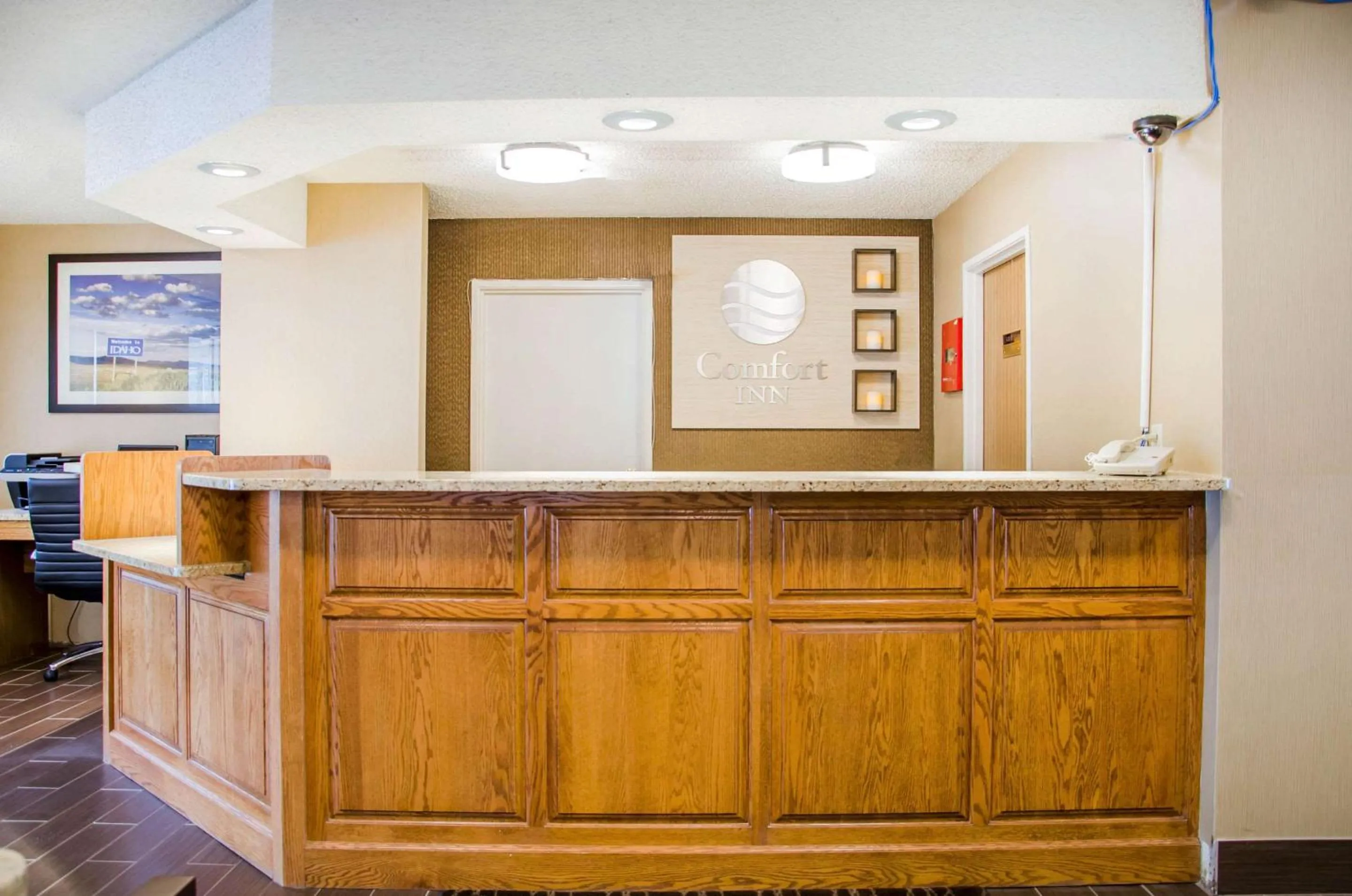 Lobby or reception in Comfort Inn