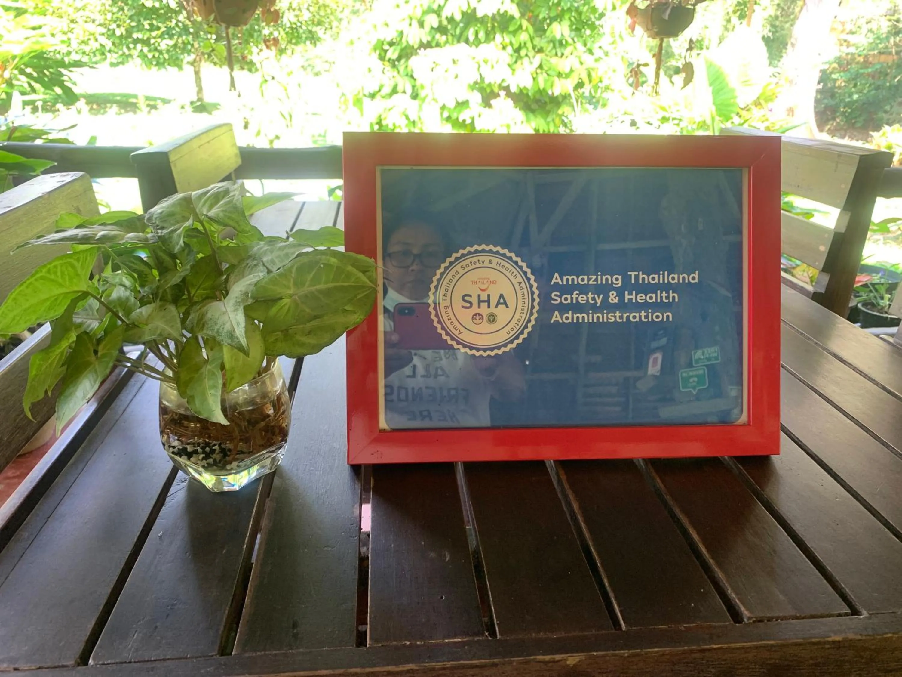 Logo/Certificate/Sign in Baan Khaosok Resort
