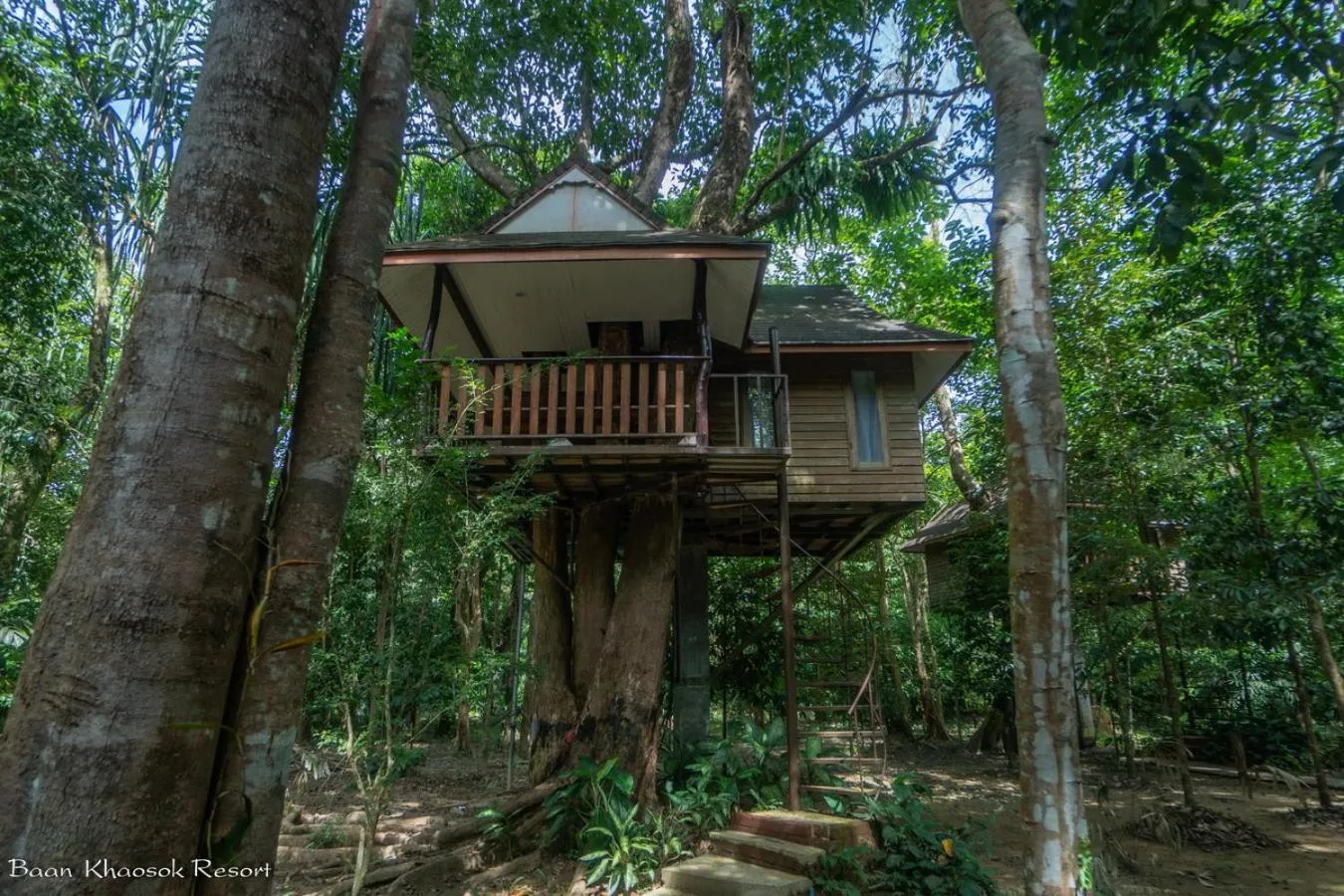 Natural landscape in Baan Khaosok Resort