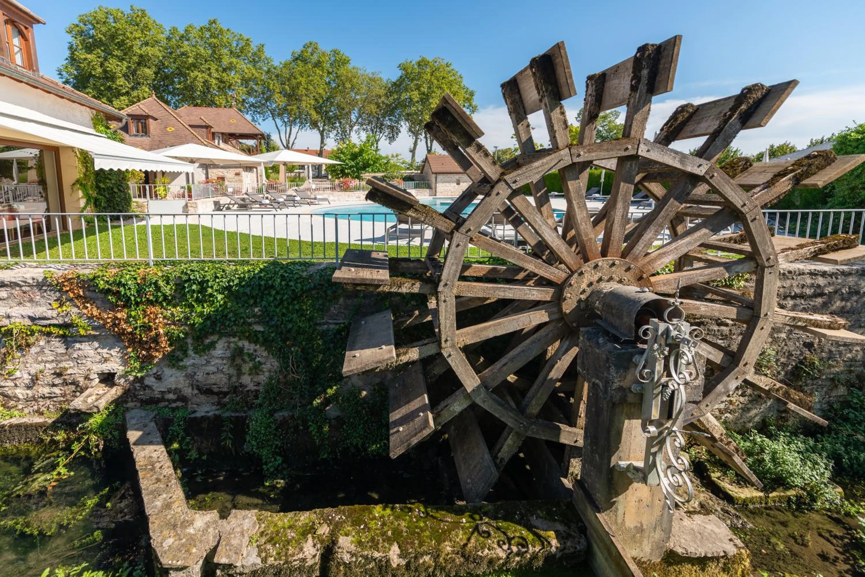 Garden in Hotel Le Clos De La Vouge