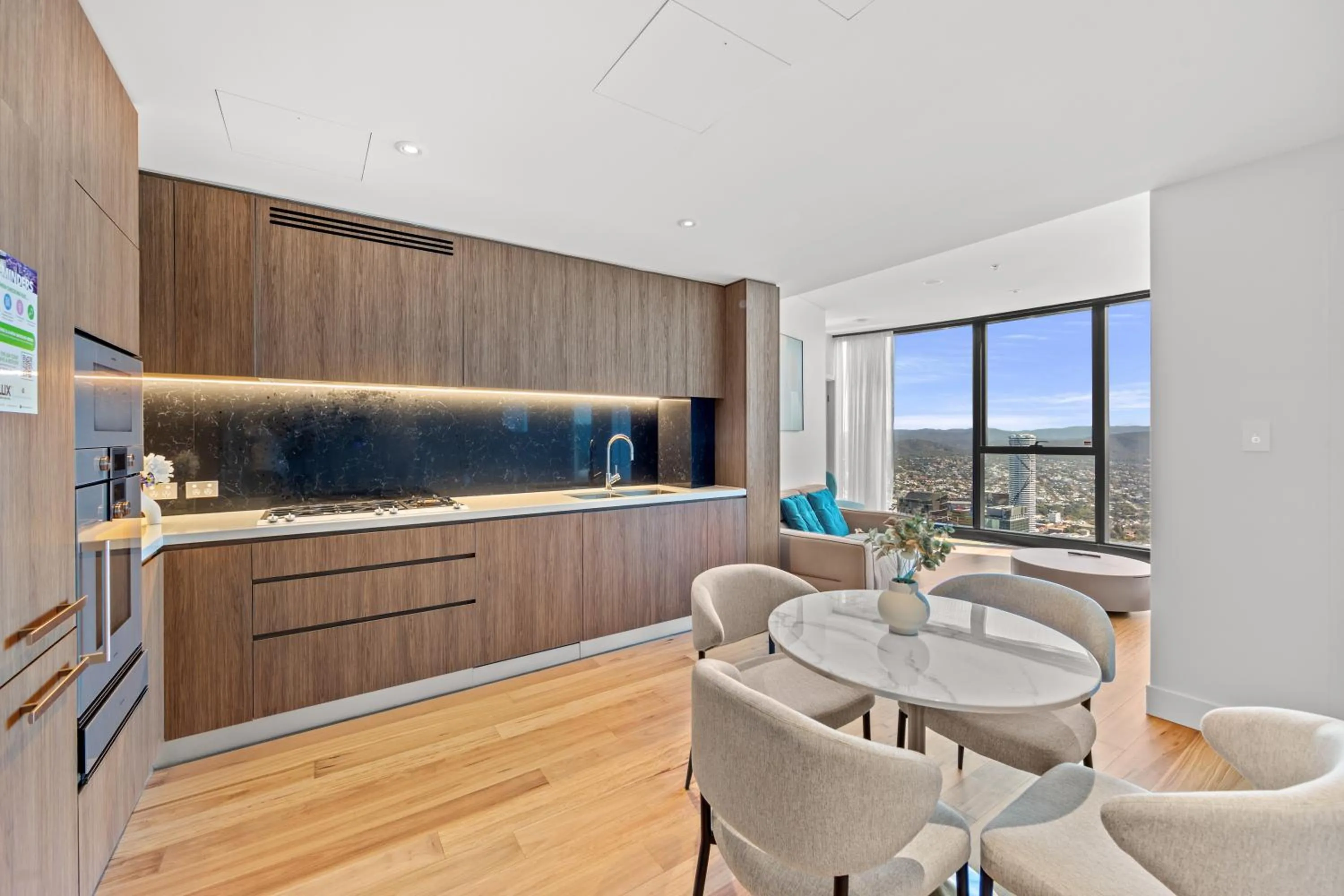 kitchen in Brisbane Skytower by CLLIX