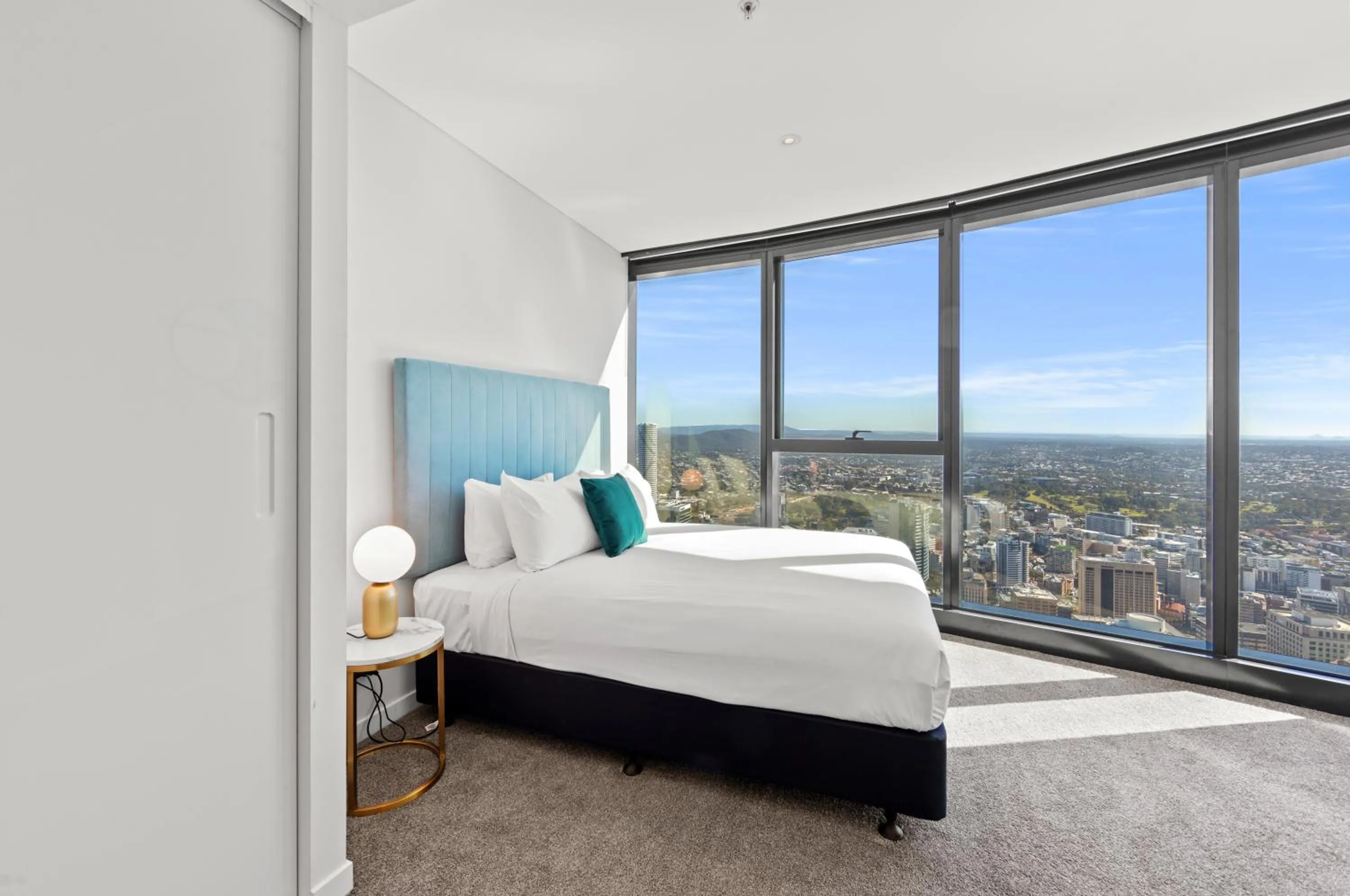 Bedroom, Bed in Brisbane Skytower by CLLIX