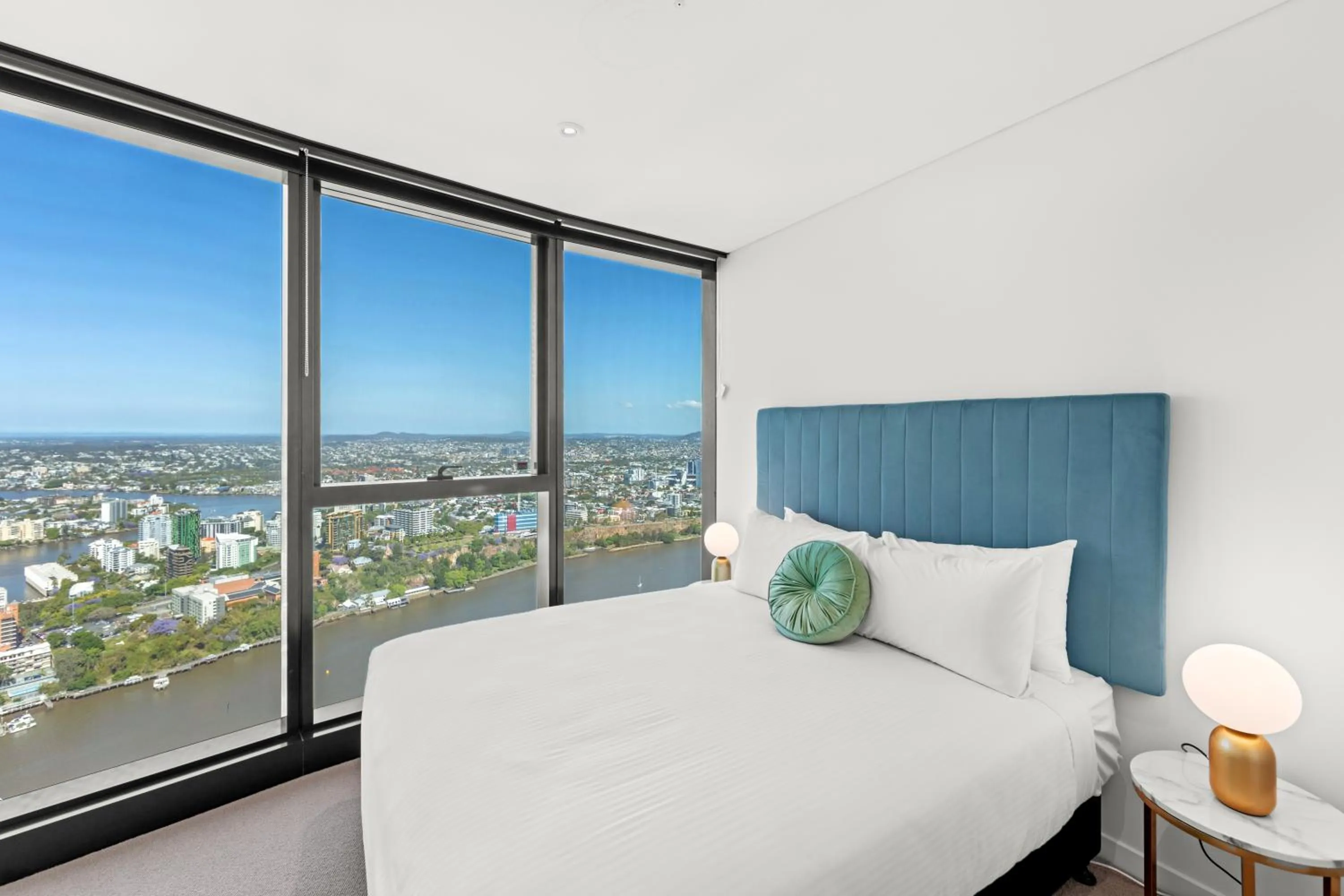 Bed in Brisbane Skytower by CLLIX