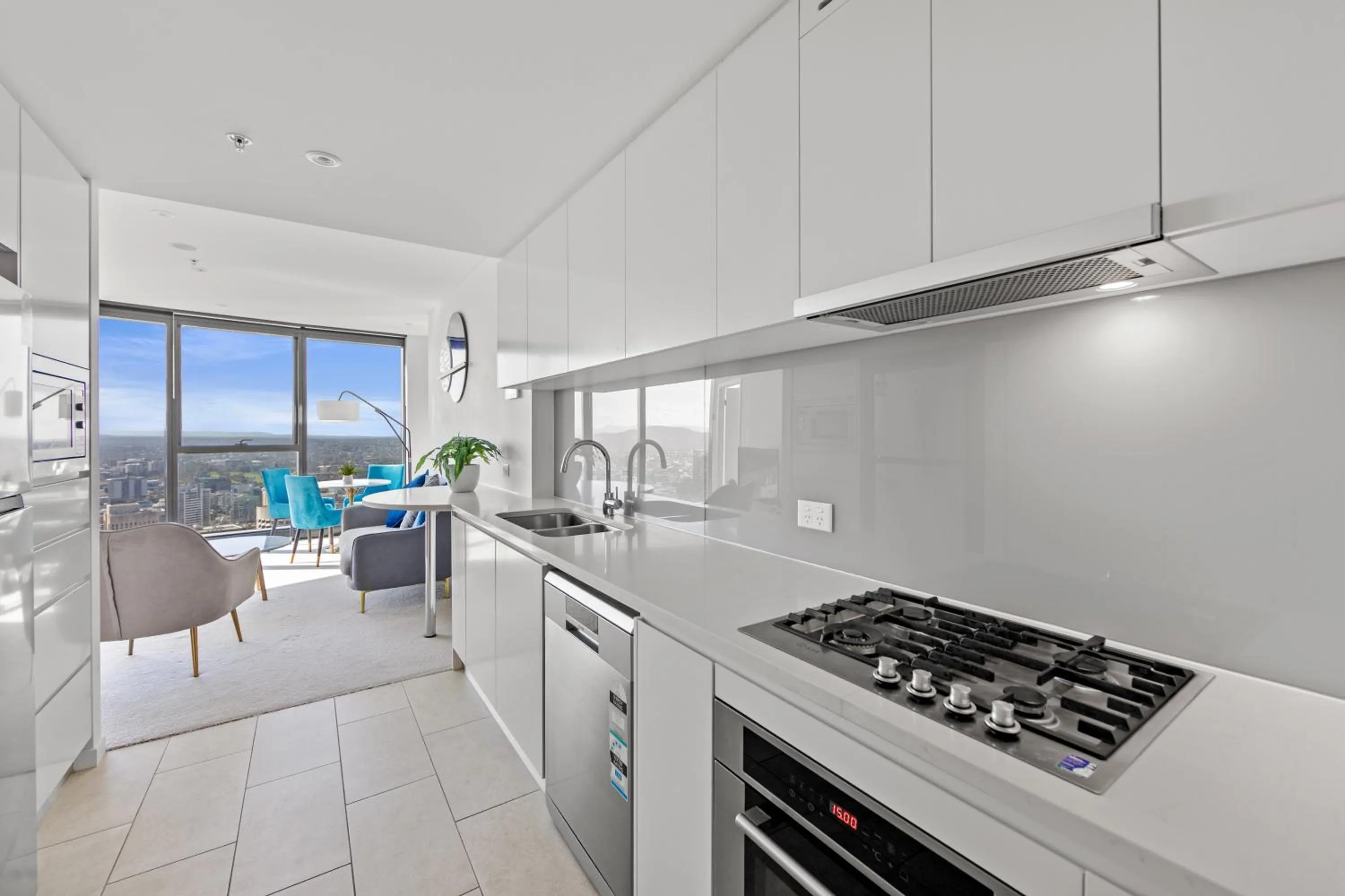 Kitchen or kitchenette in Brisbane Skytower by CLLIX