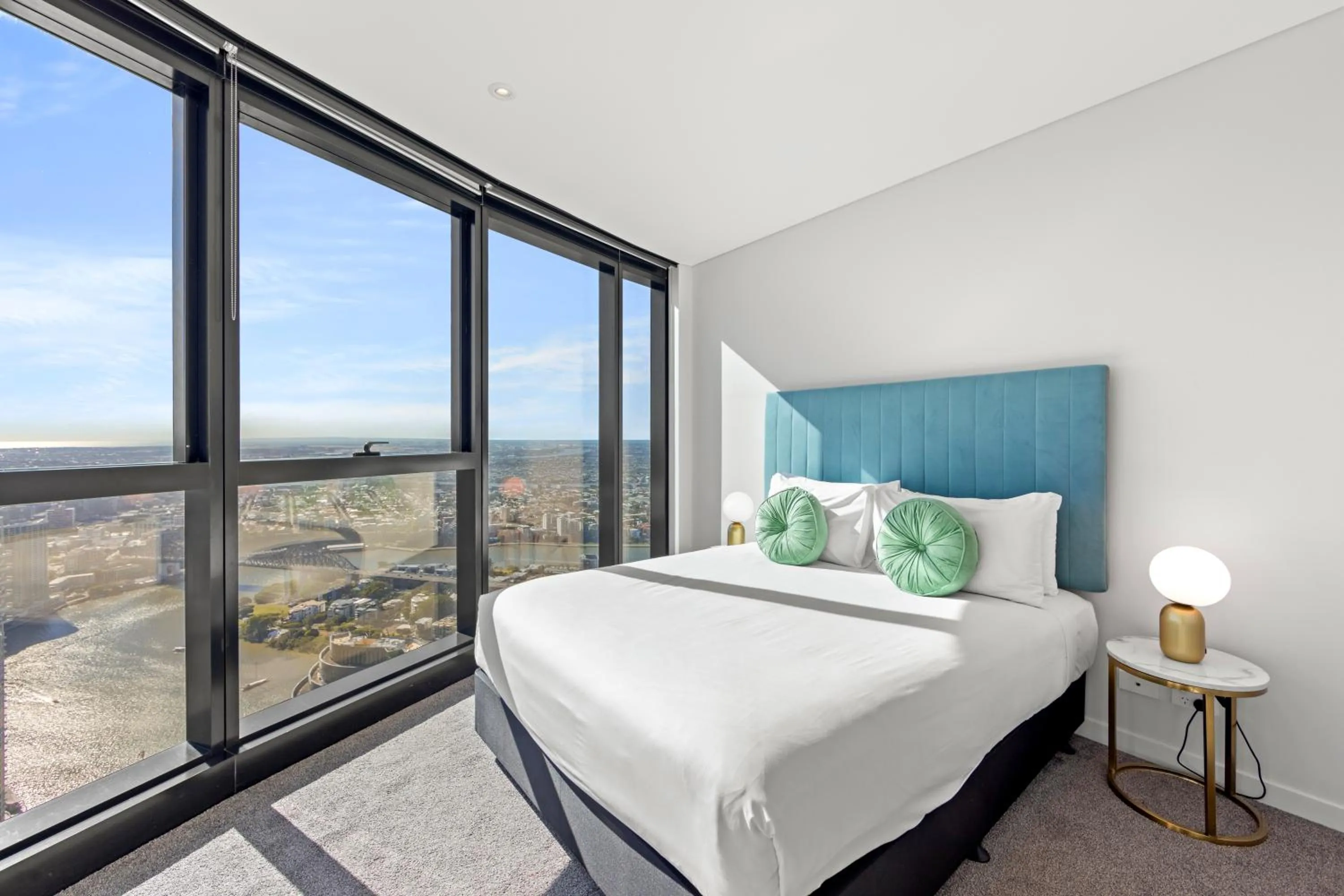 Bedroom, Bed in Brisbane Skytower by CLLIX