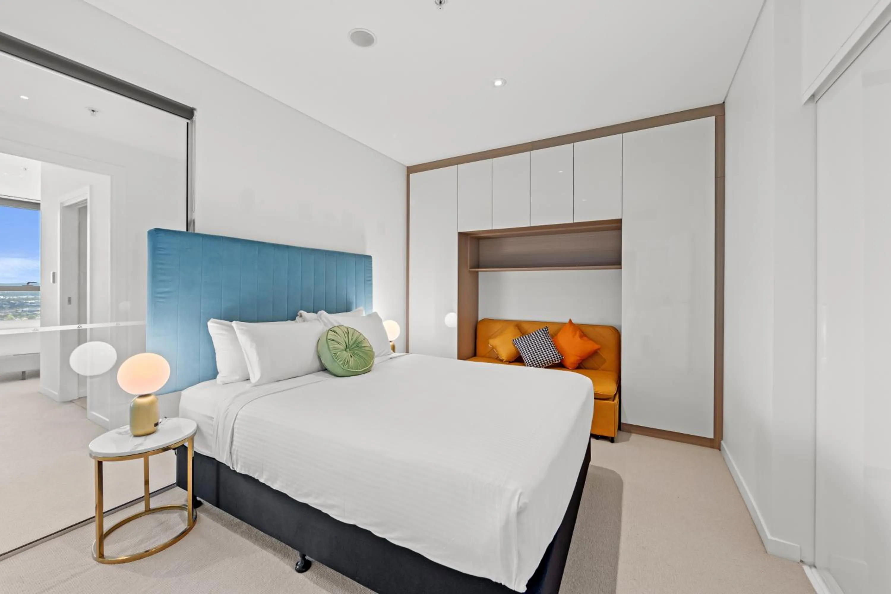 Bed in Brisbane Skytower by CLLIX