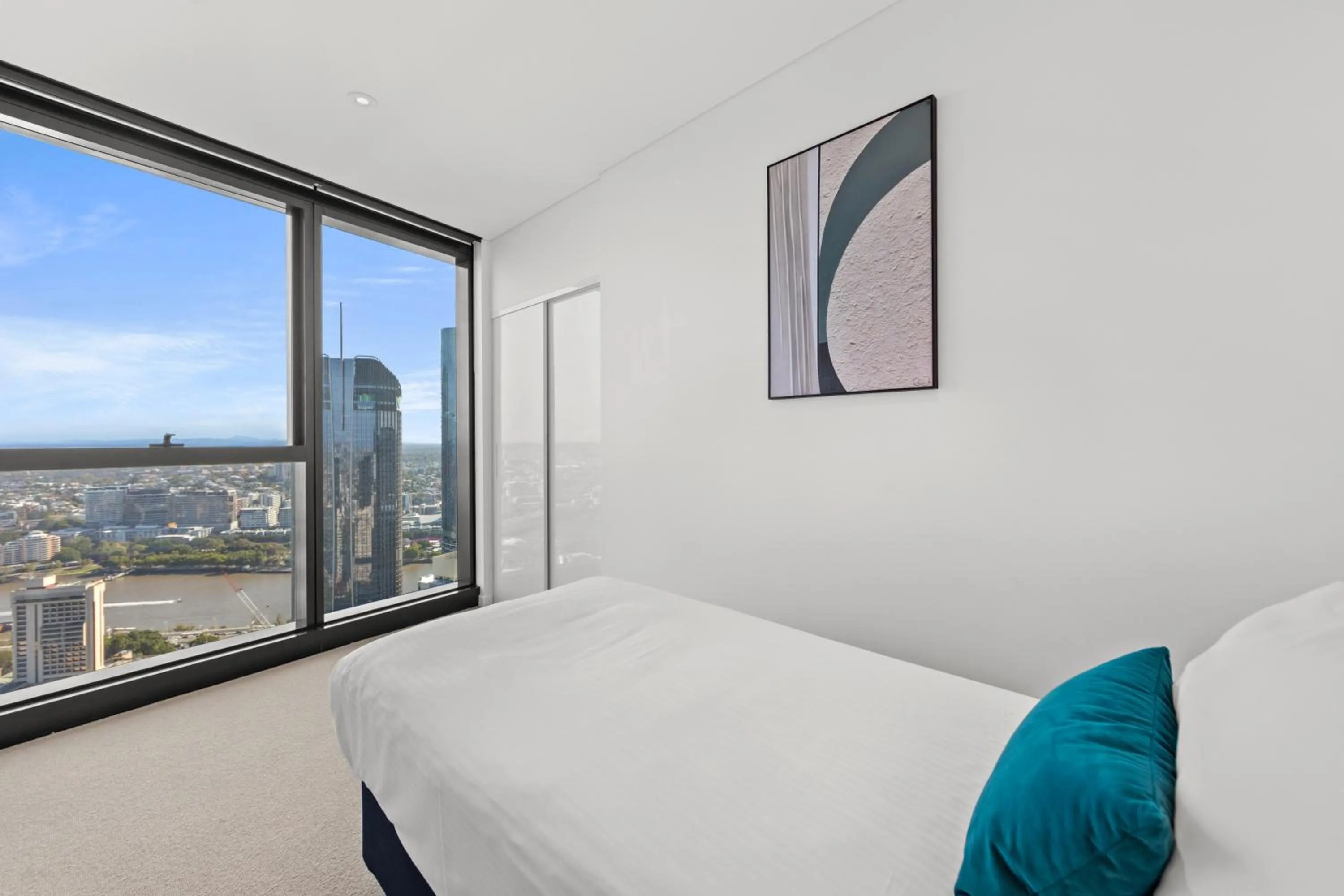 Bed in Brisbane Skytower by CLLIX