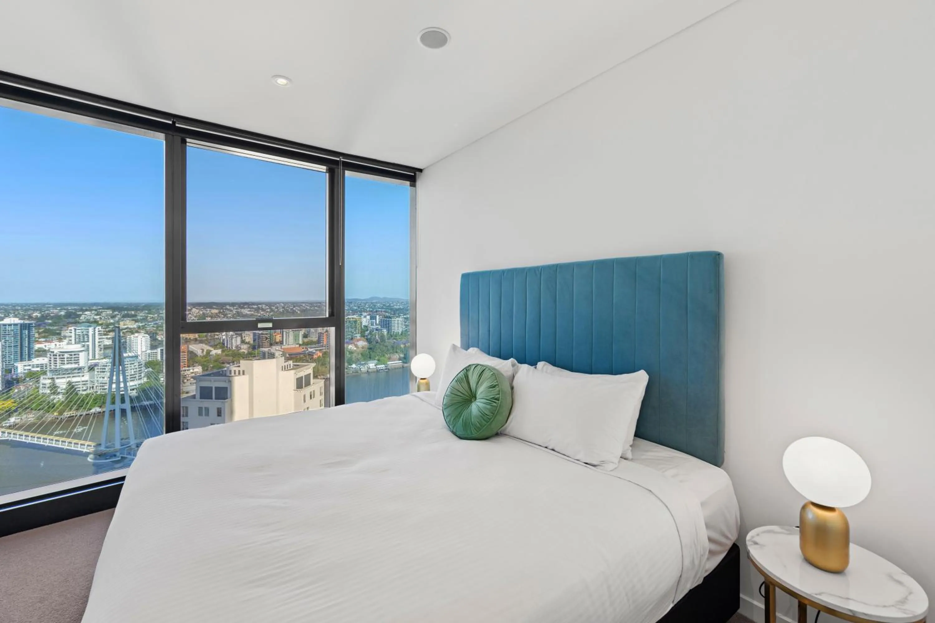 Bed in Brisbane Skytower by CLLIX