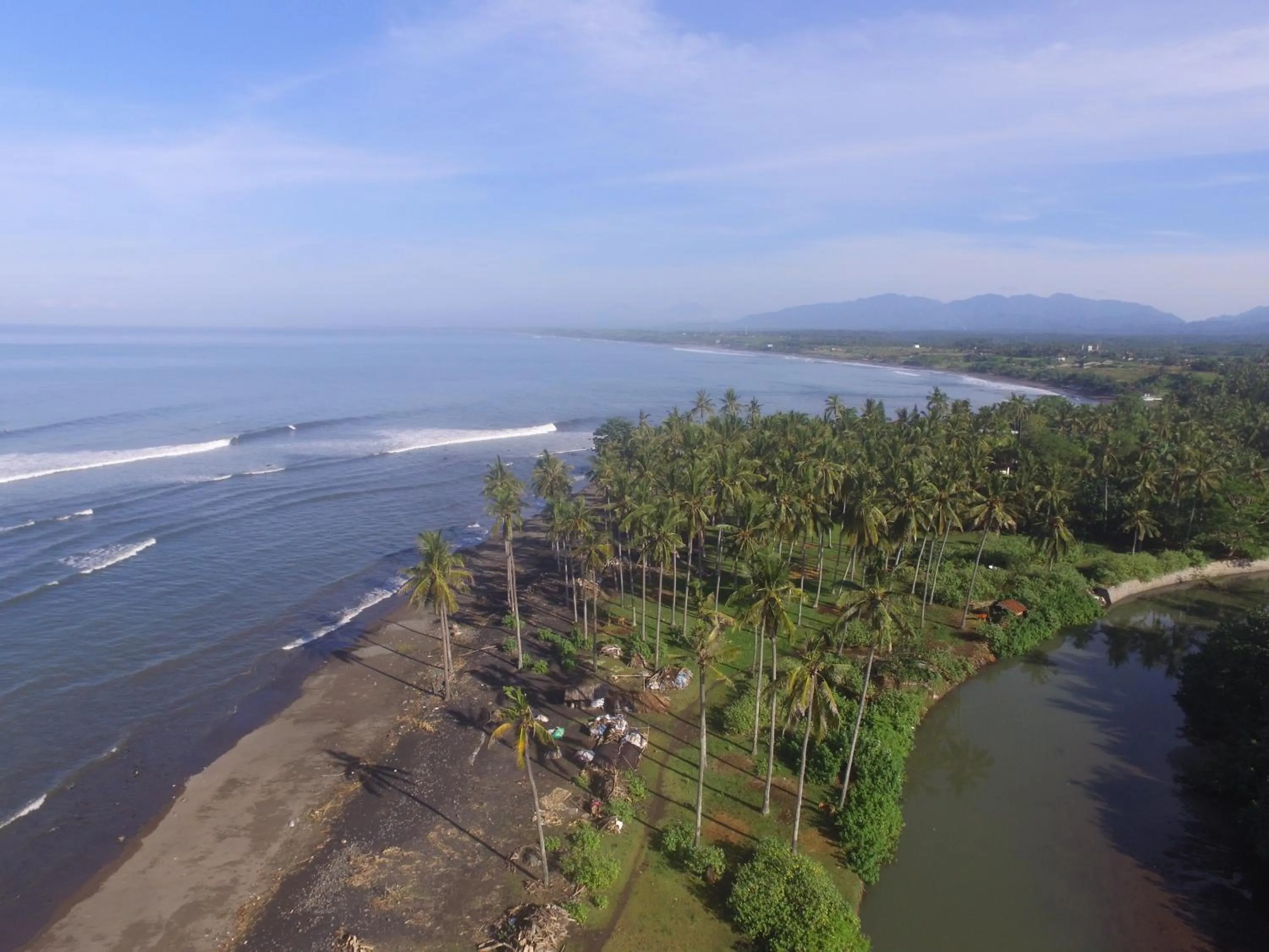 Natural landscape in Medewi Beach Inn