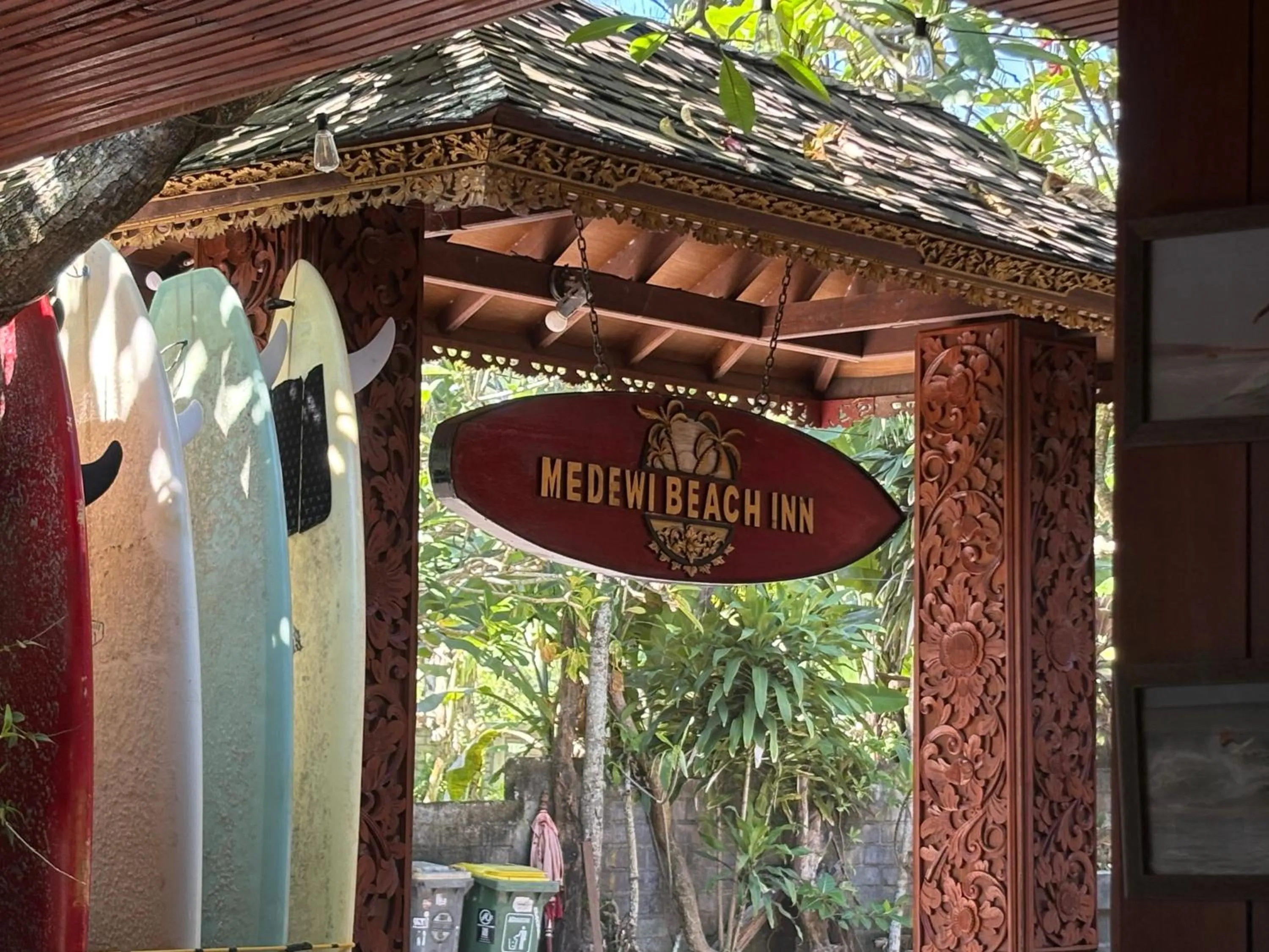 Facade/entrance in Medewi Beach Inn