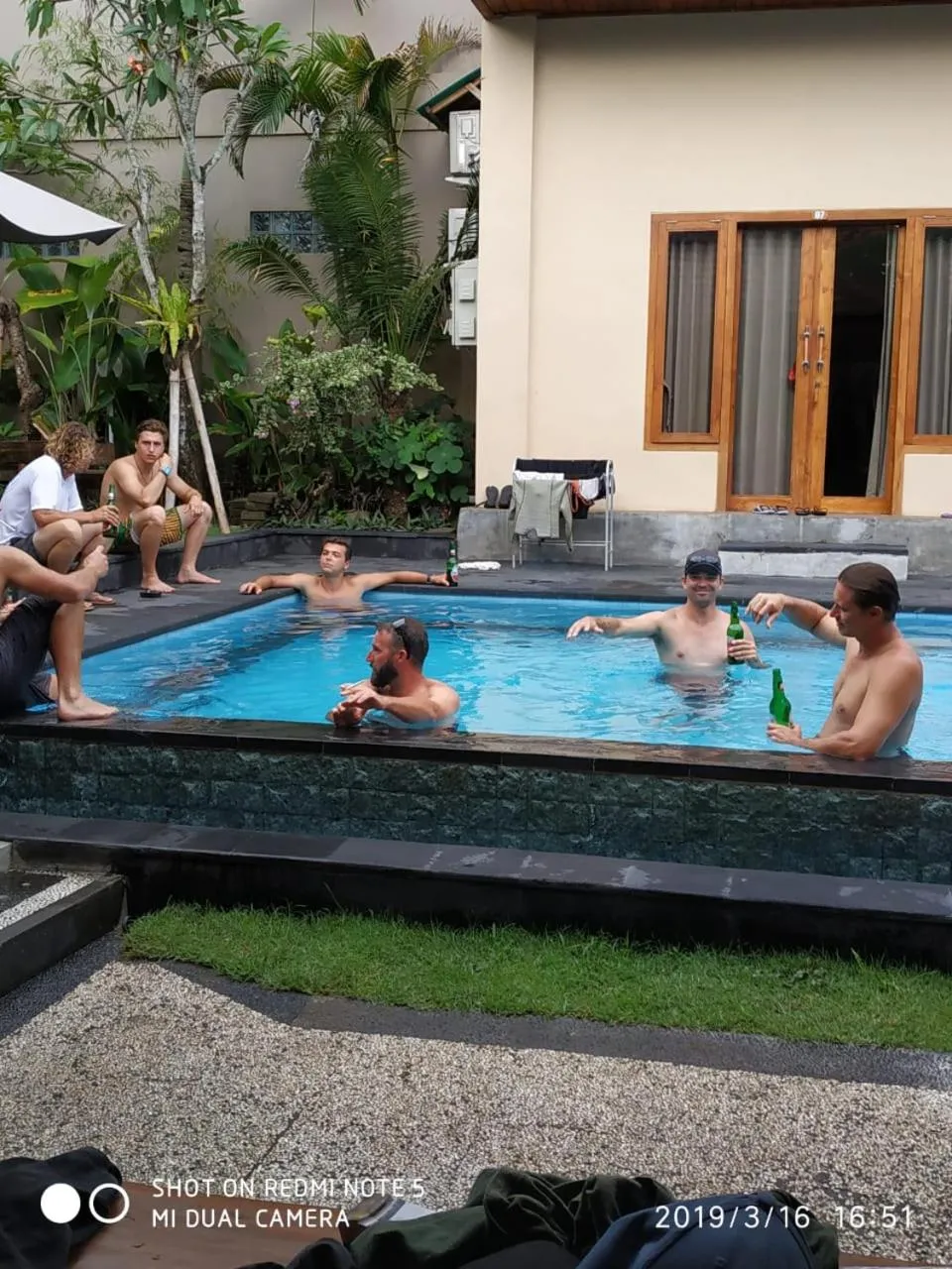 Swimming pool in Medewi Beach Inn