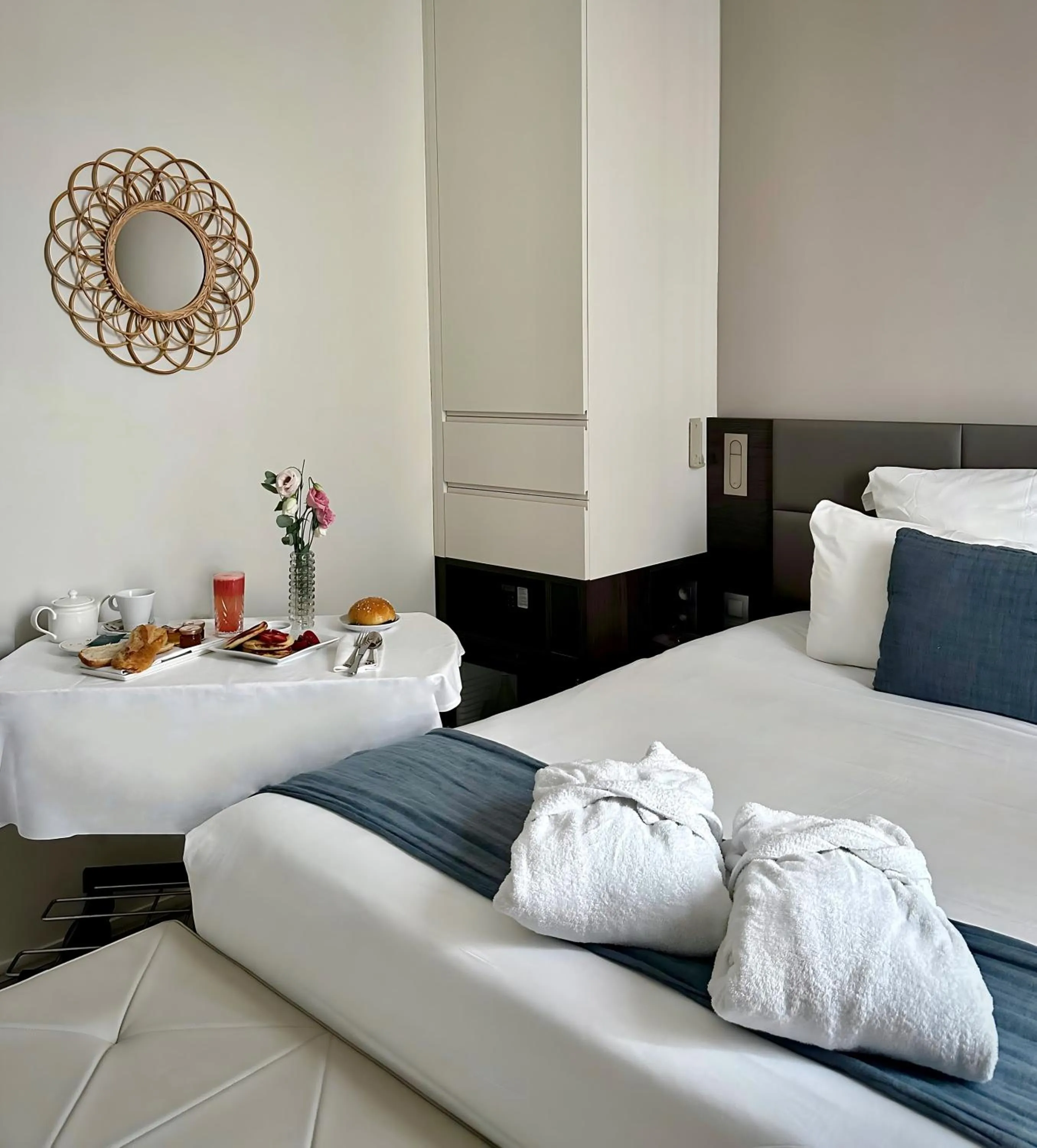 Bedroom, Bed in Negrecoste Hôtel & Spa