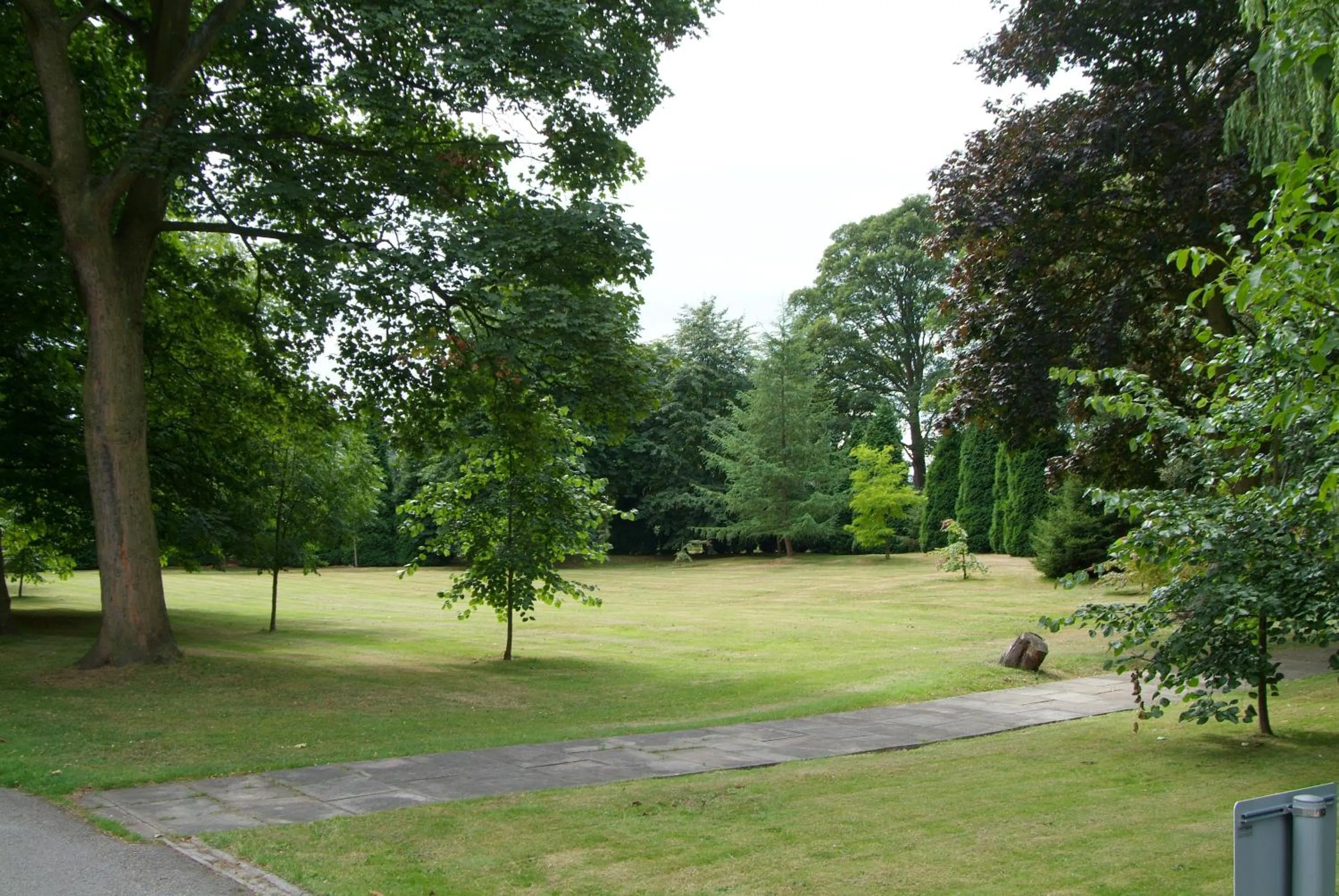 Garden in Hinsley Hall