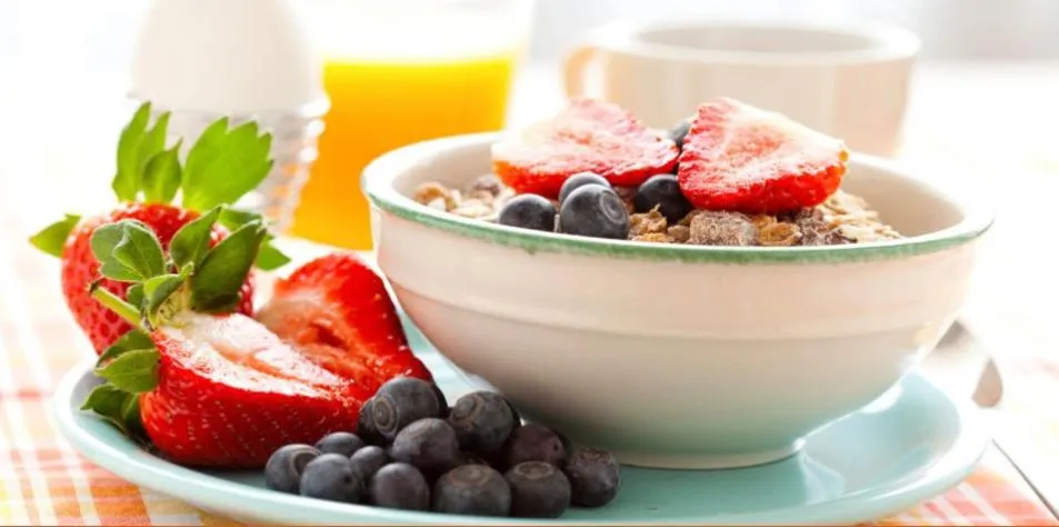 Continental breakfast in Hinsley Hall