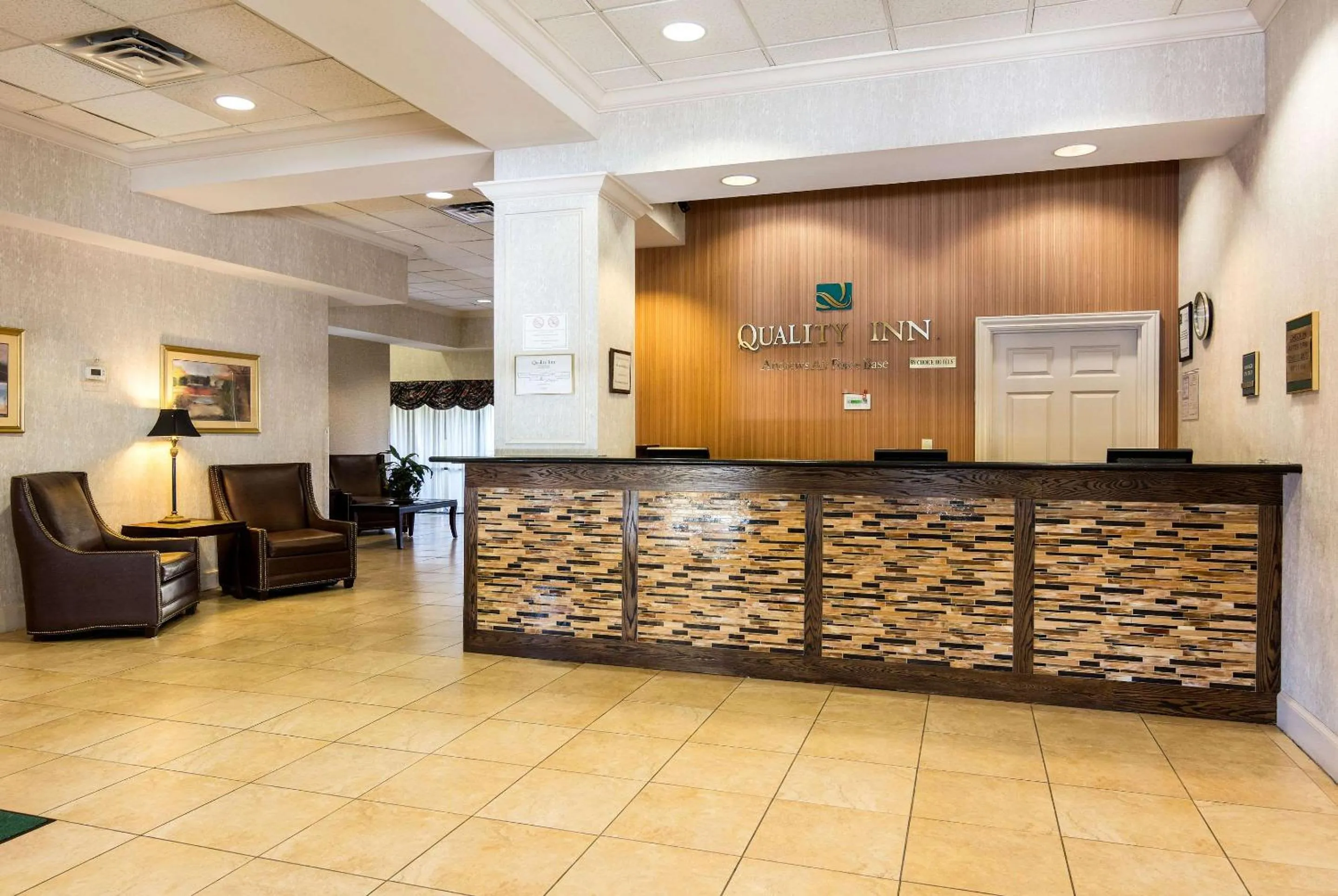 Lobby or reception in Quality Inn Near Joint Base Andrews-Washington Area