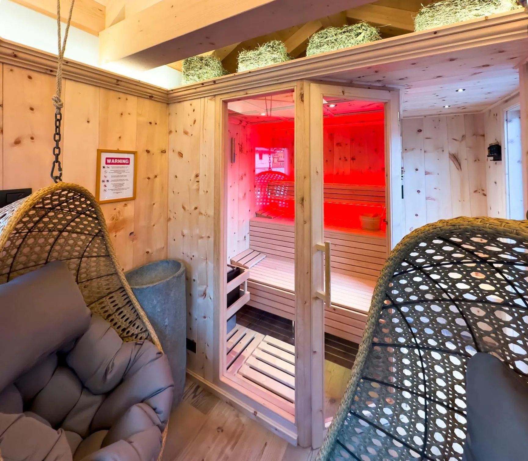 Sauna, Bed in Hotel San Lorenzo