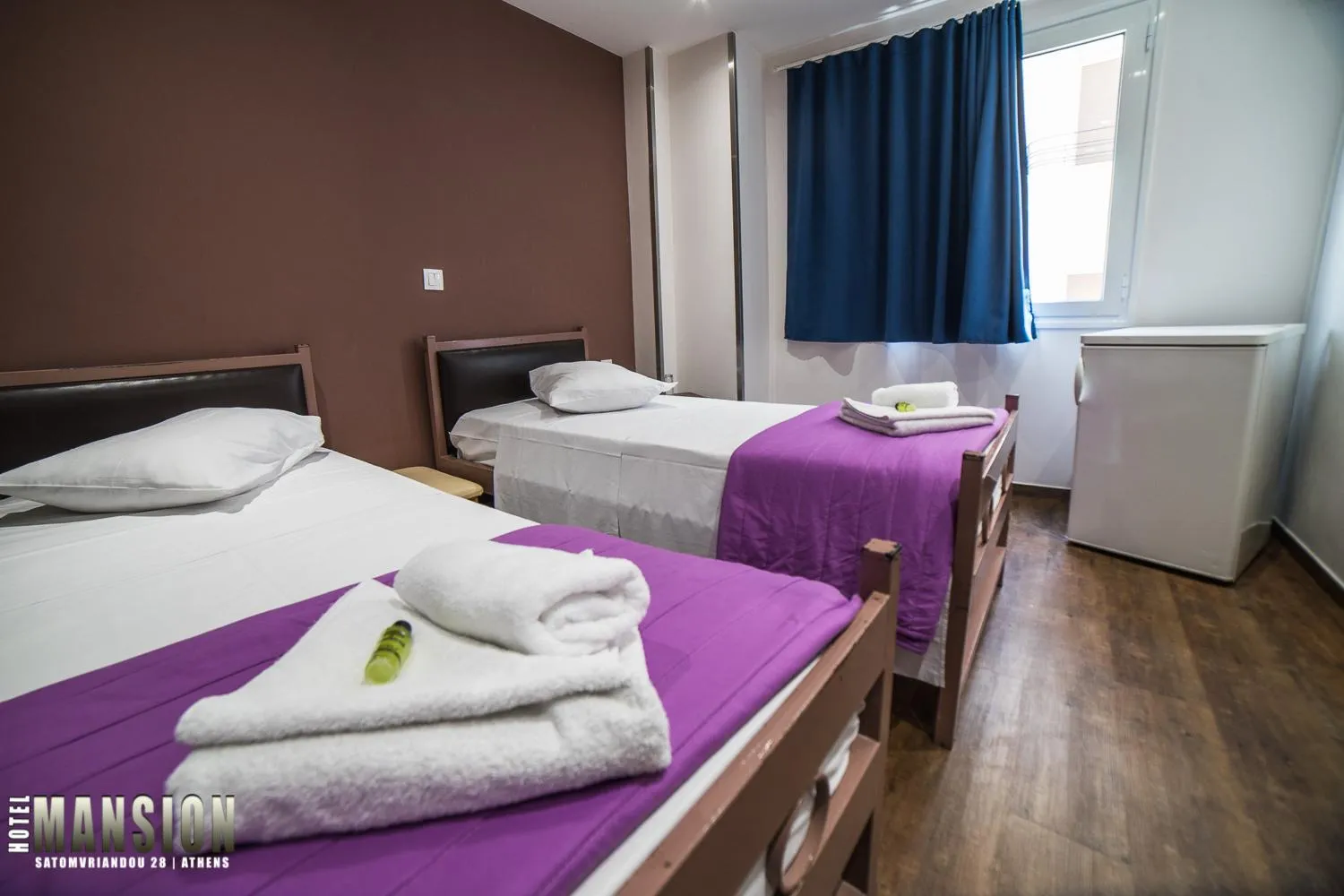 Bed in Mansion Hotel