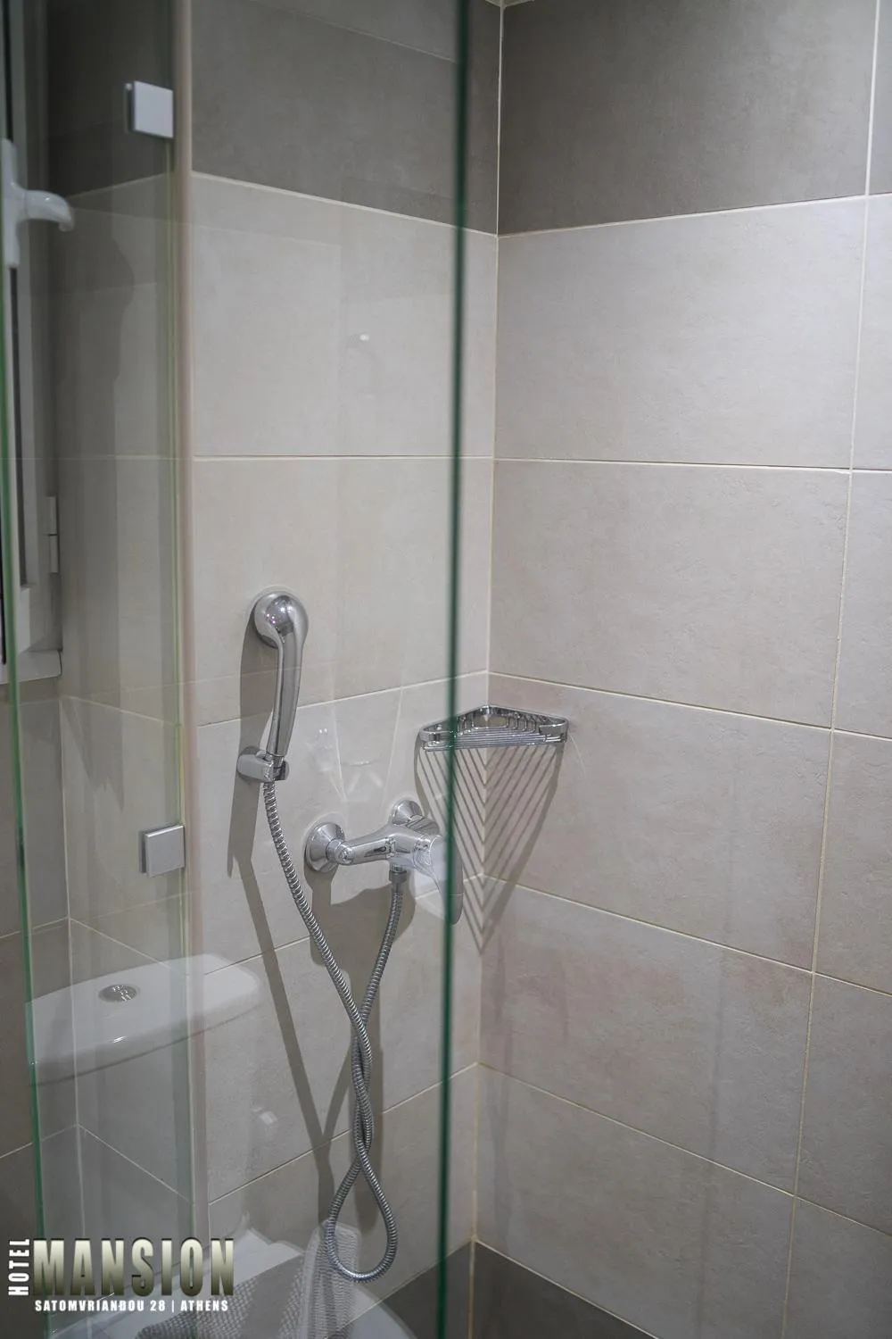 Shower in Mansion Hotel