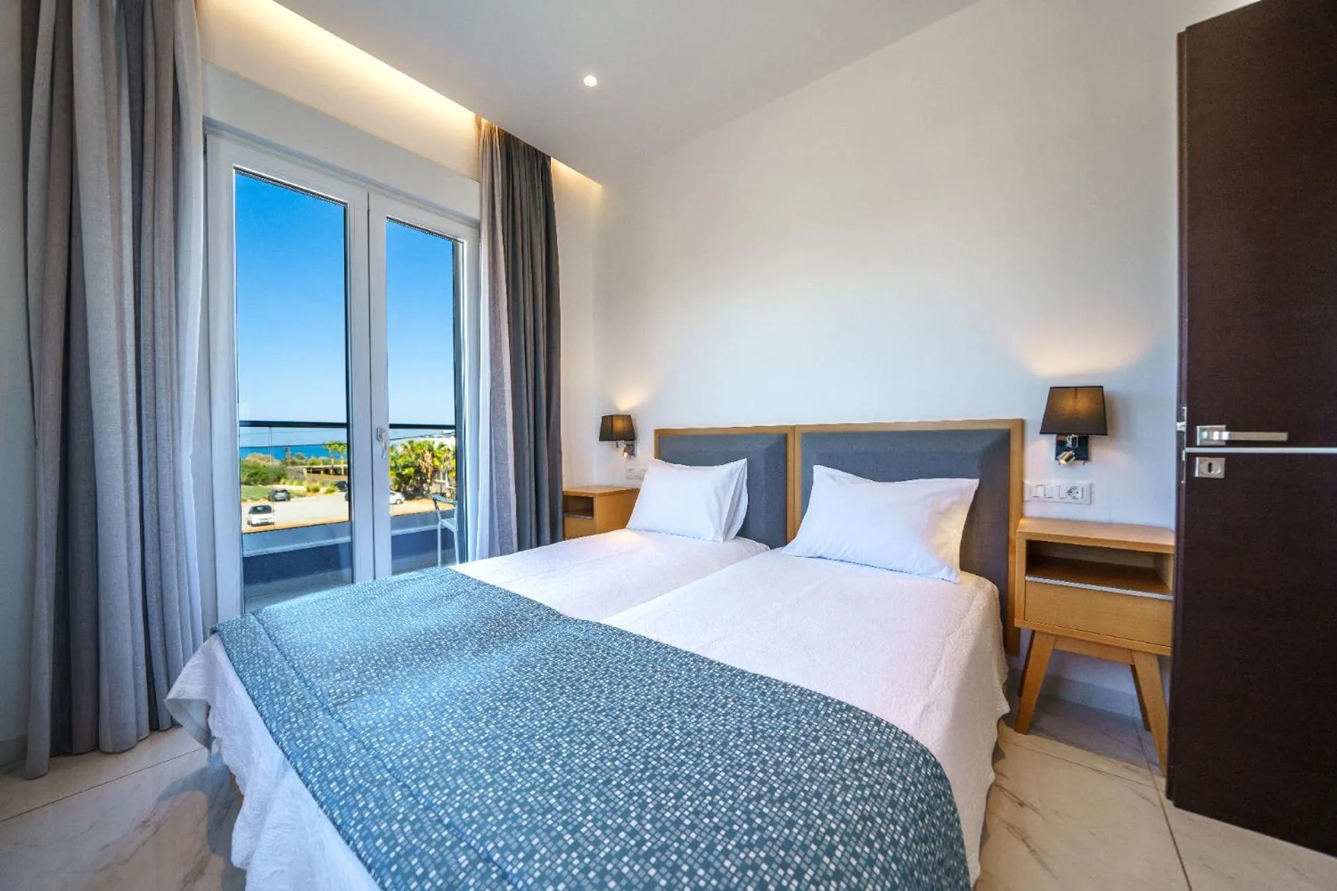 Bedroom in Elysian Suites