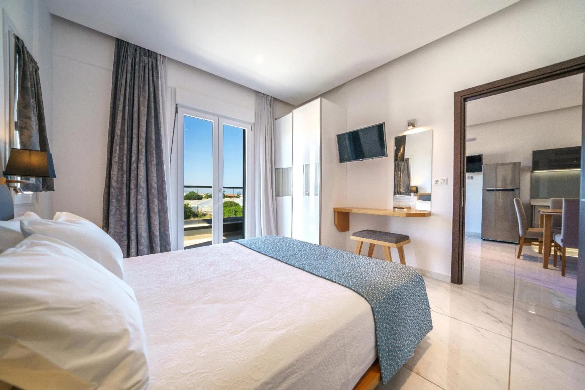 Bedroom in Elysian Suites