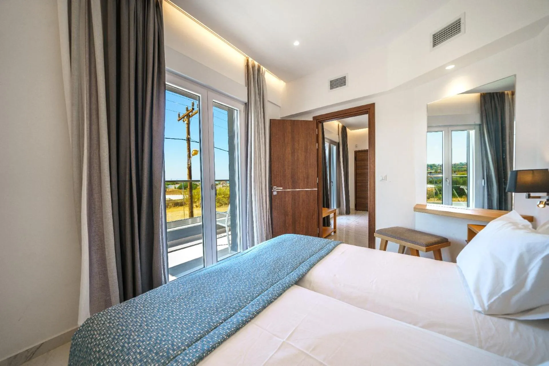 Bedroom in Elysian Suites