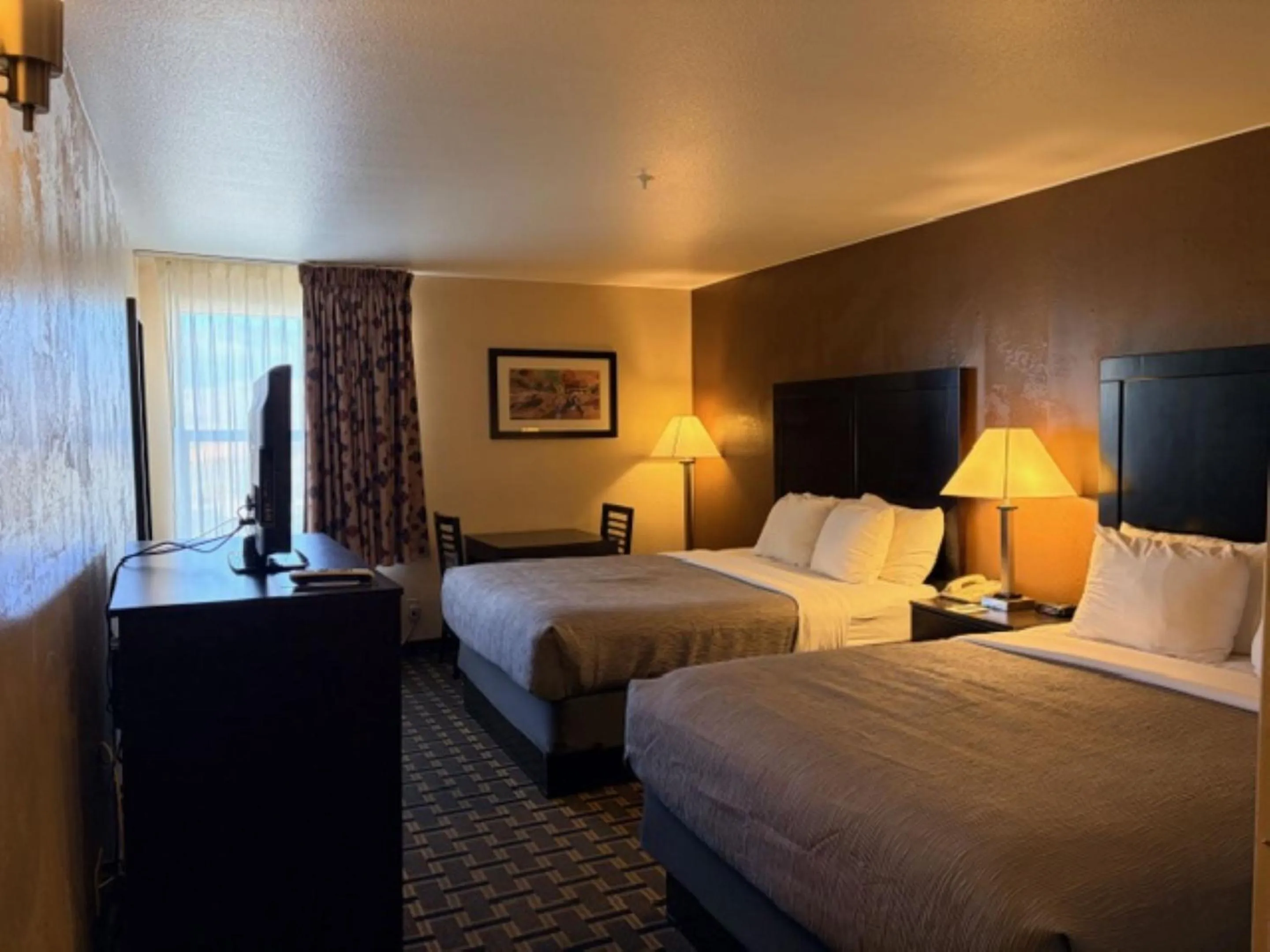 Bed in Quality Inn Zion Park Area