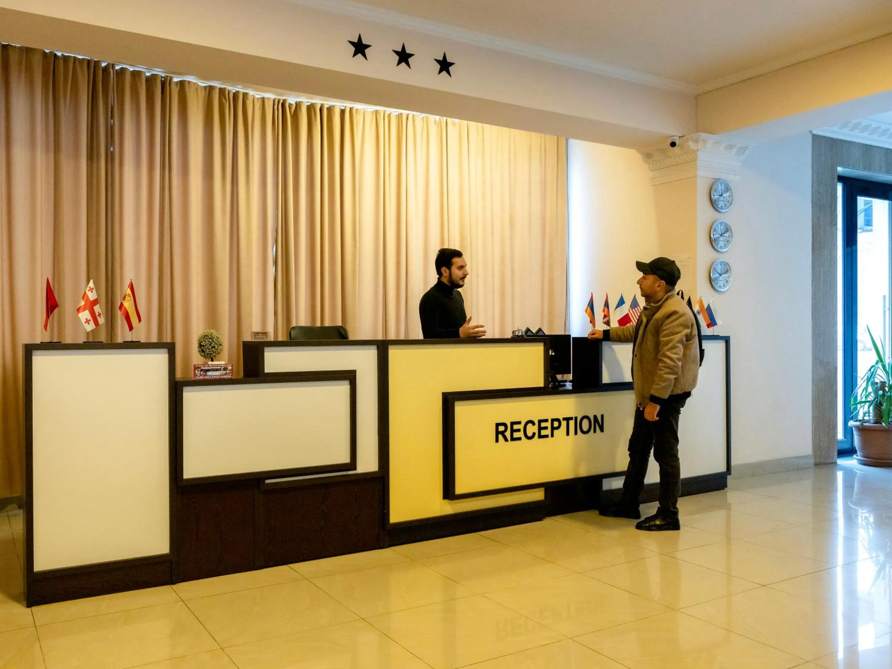 Lobby or reception in Comfort Hotel