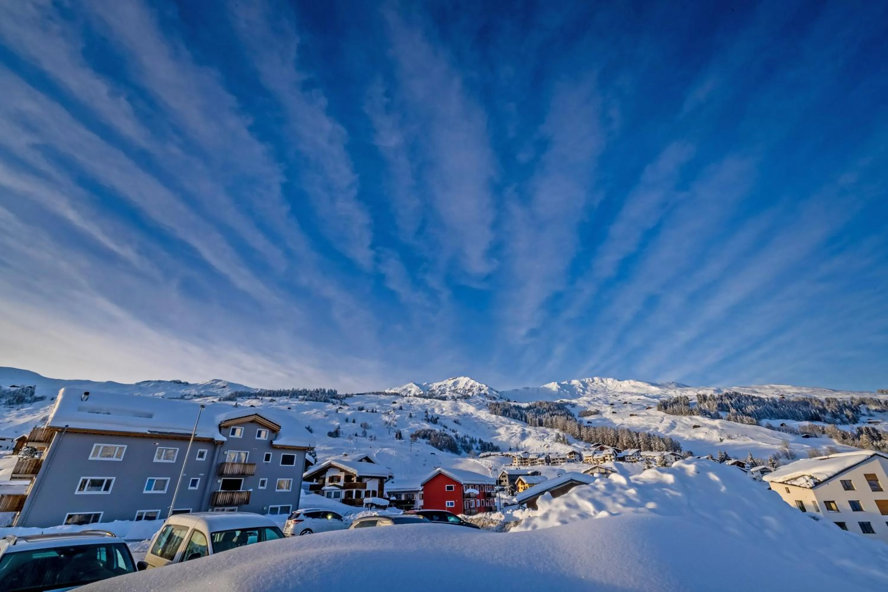 Skiing in Boutique Hotel Pellas