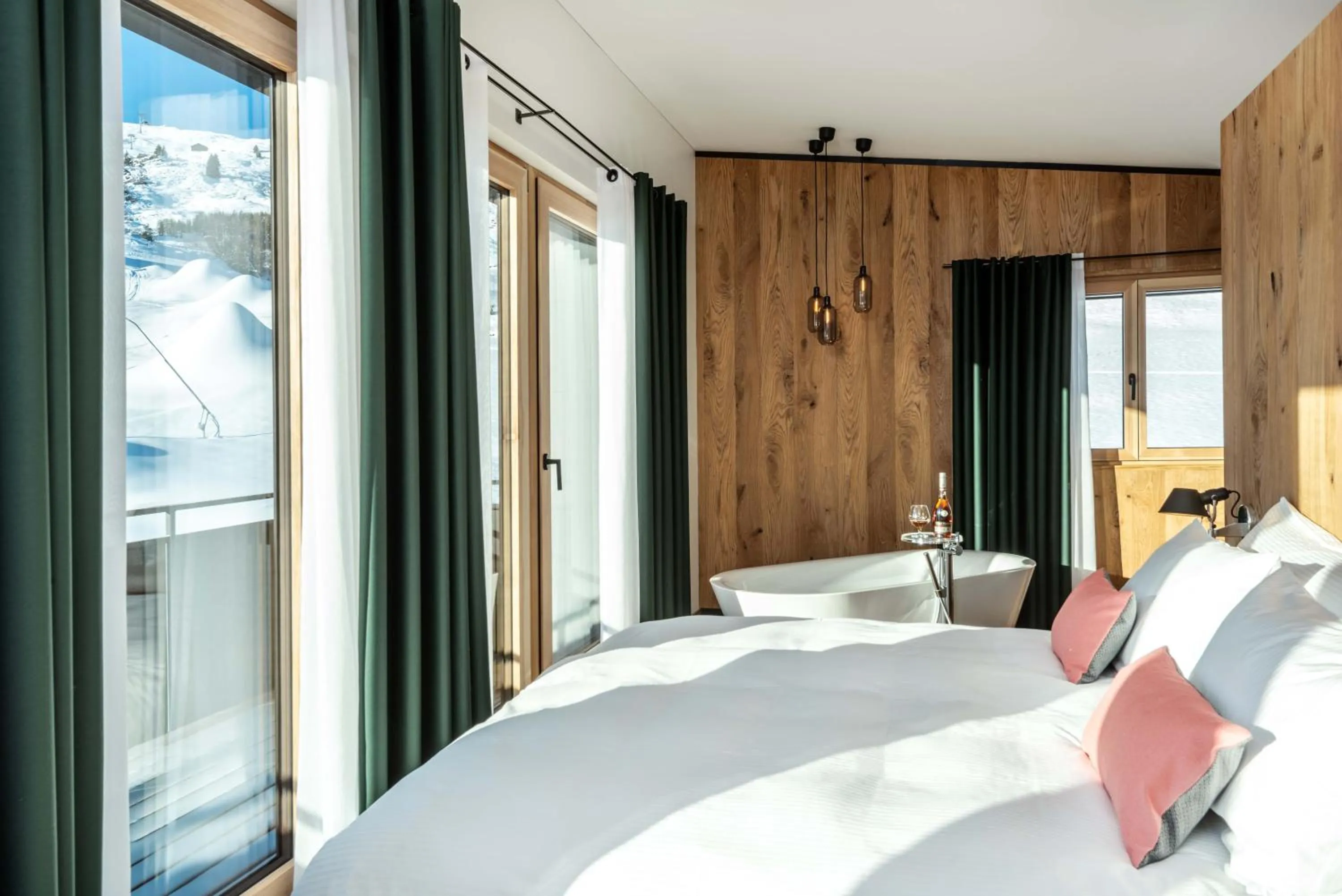 Balcony/Terrace, Bed in Boutique Hotel Pellas