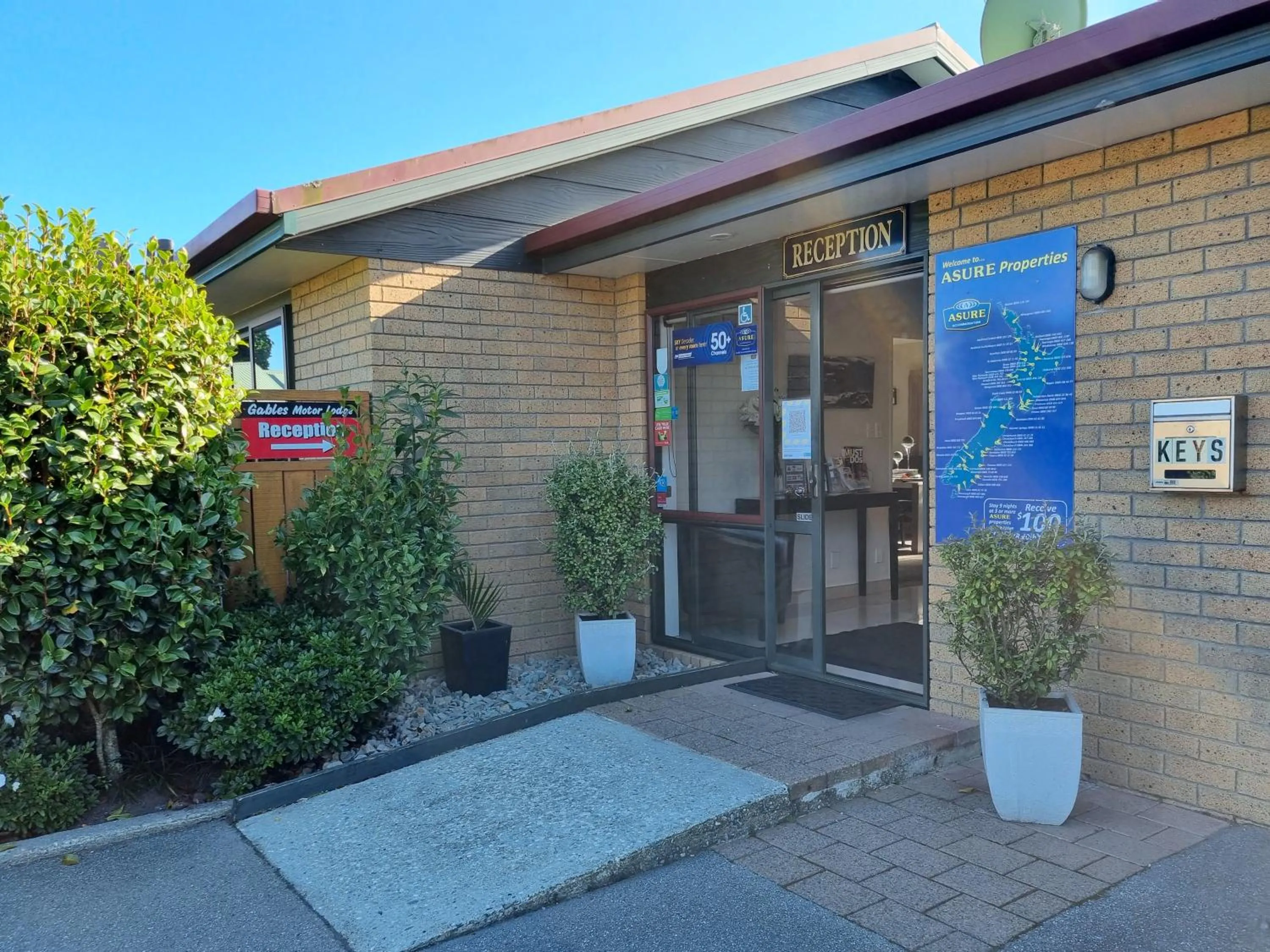Property building in ASURE Highpark Motor Inn