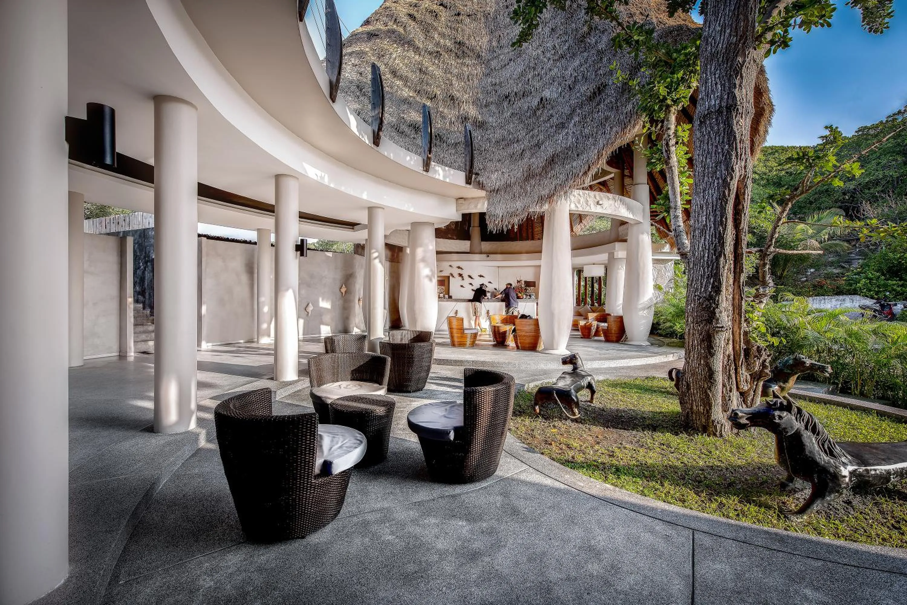 Lobby or reception in Jamahkiri Dive Resort & Spa