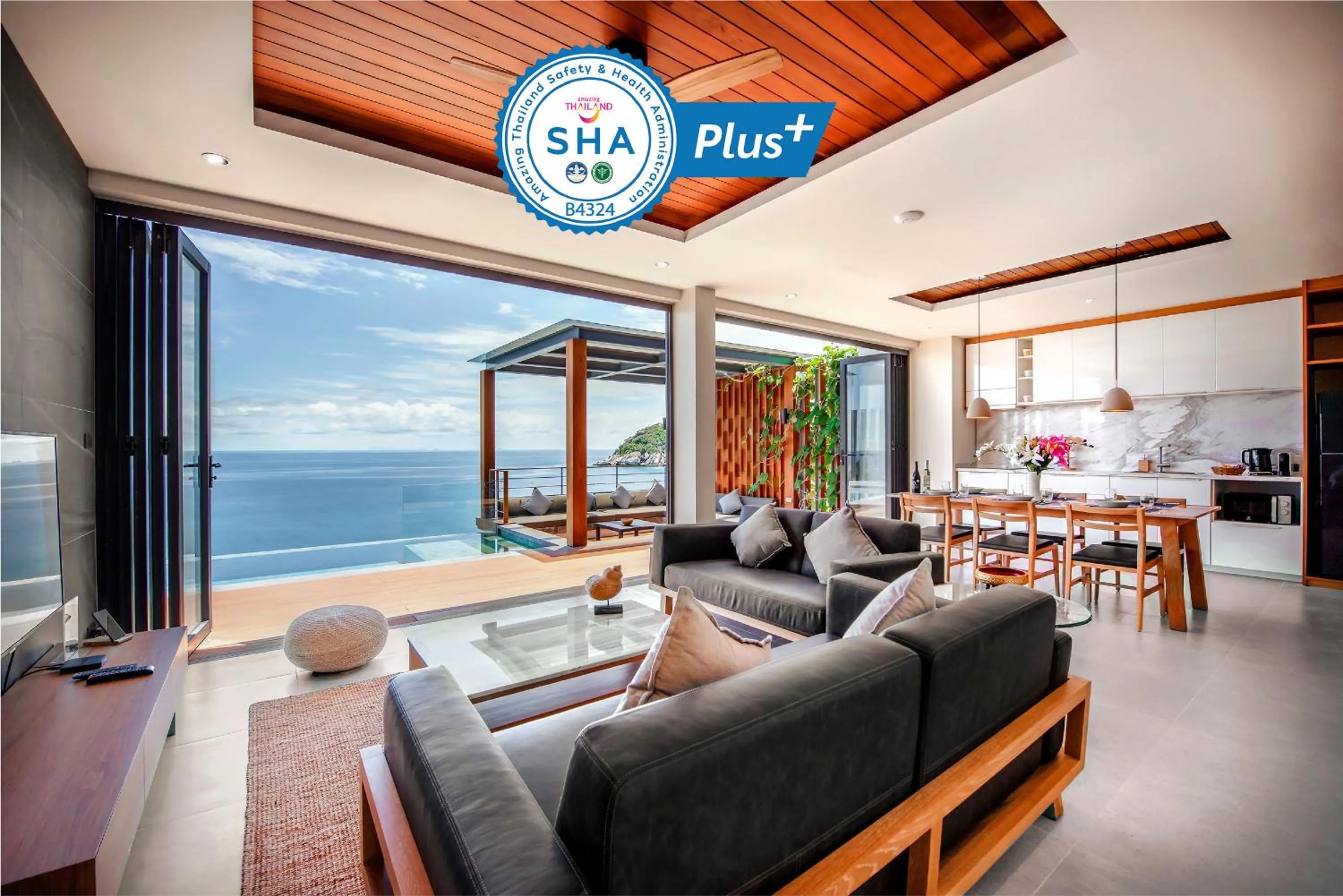 Sea view in Jamahkiri Dive Resort & Spa