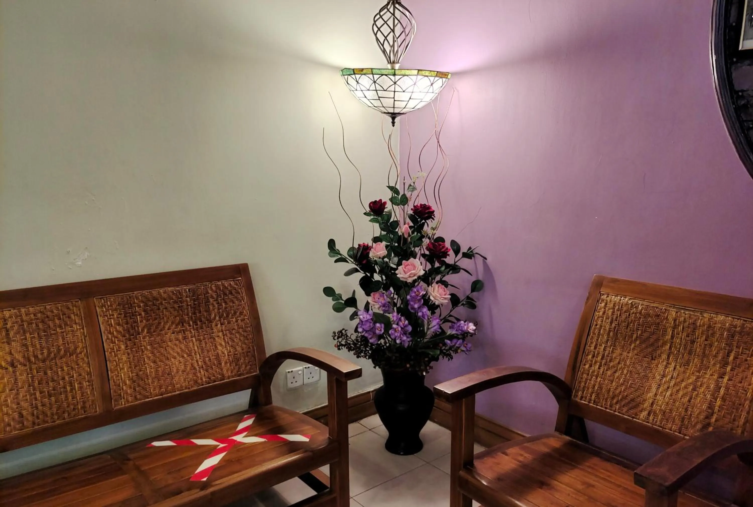 Lobby or reception in Megah D'aru Hotel