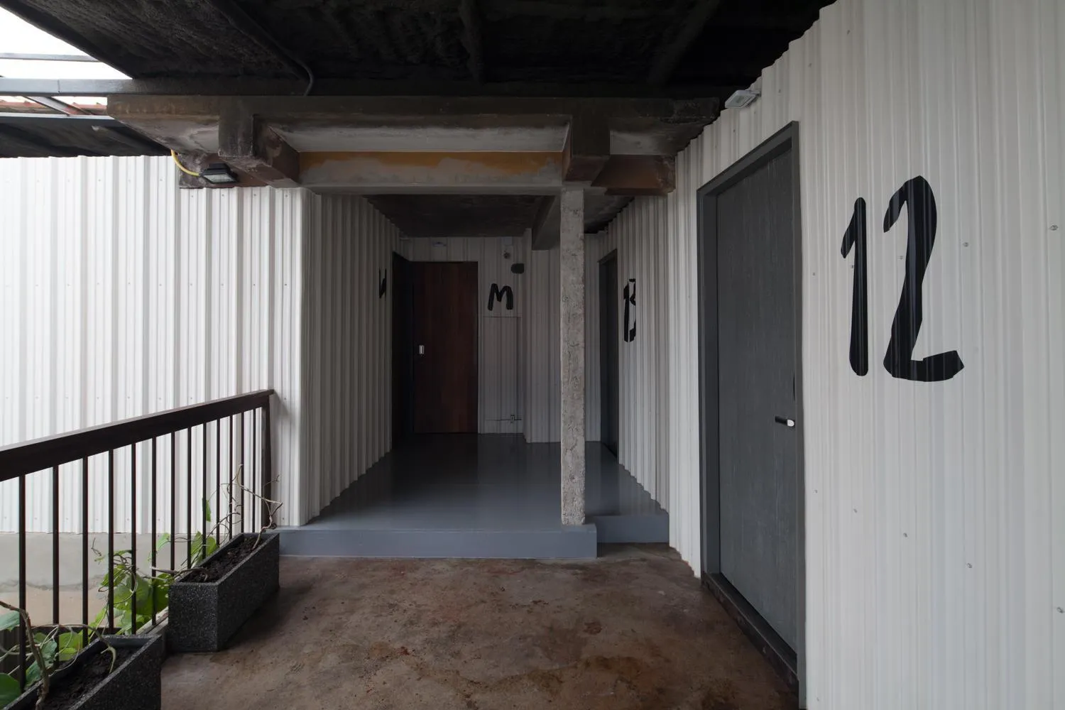 Decorative detail in Thunder Bird Hostel