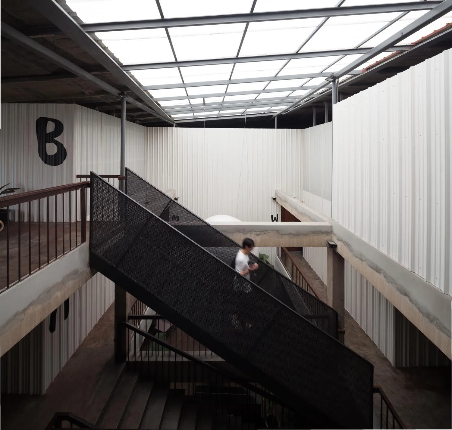 Decorative detail in Thunder Bird Hostel