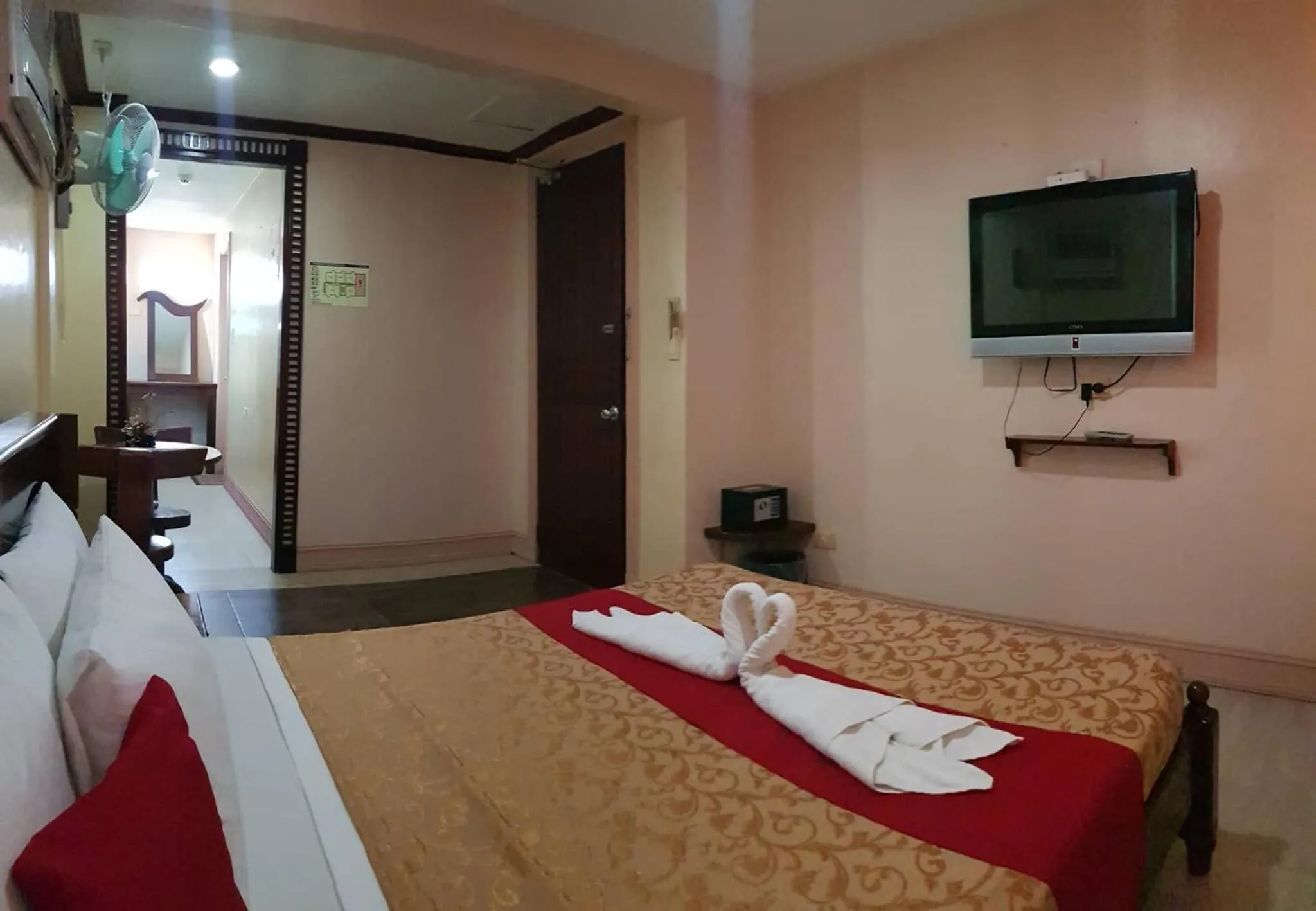 Bed in Bora Sky Hotel