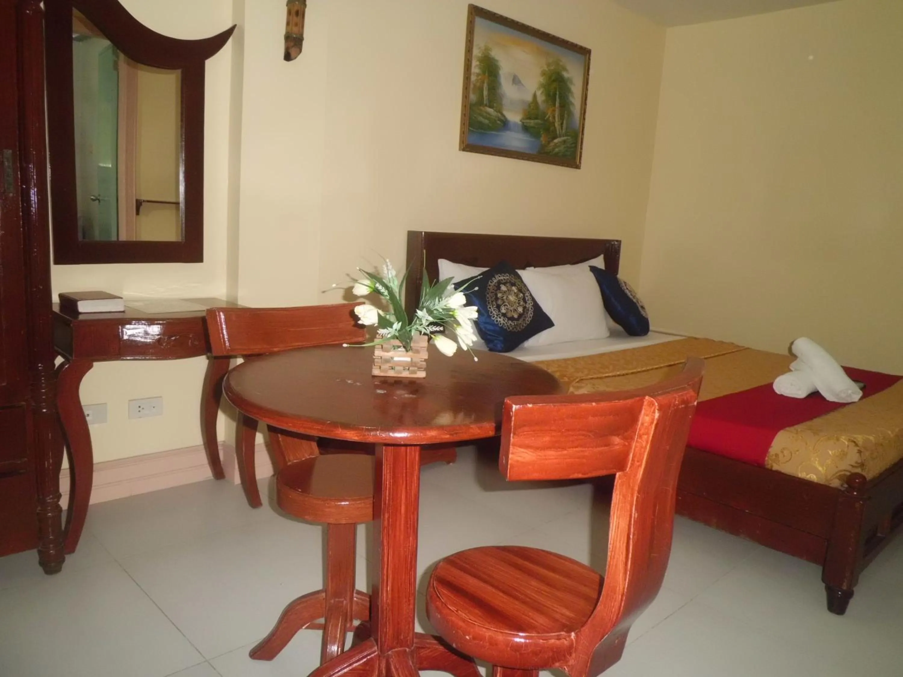 Bed in Bora Sky Hotel