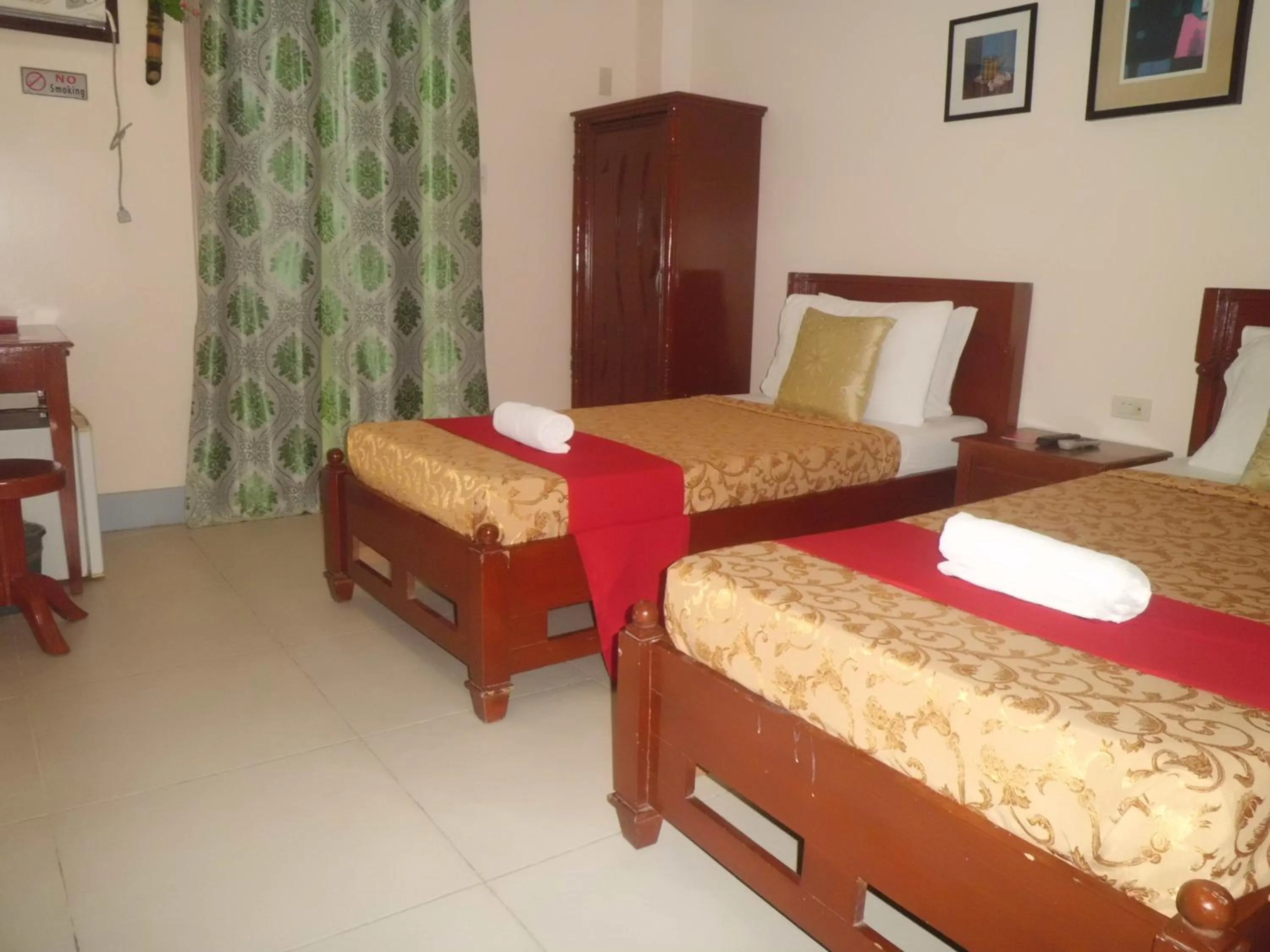 Bed in Bora Sky Hotel