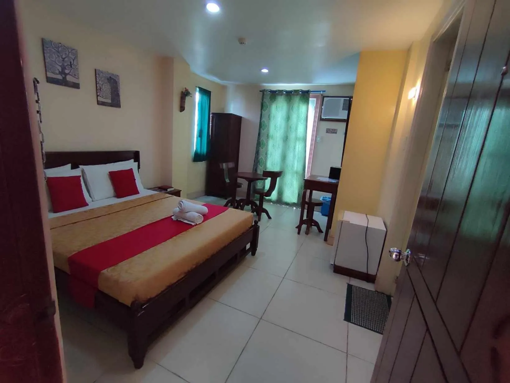 Bed in Bora Sky Hotel