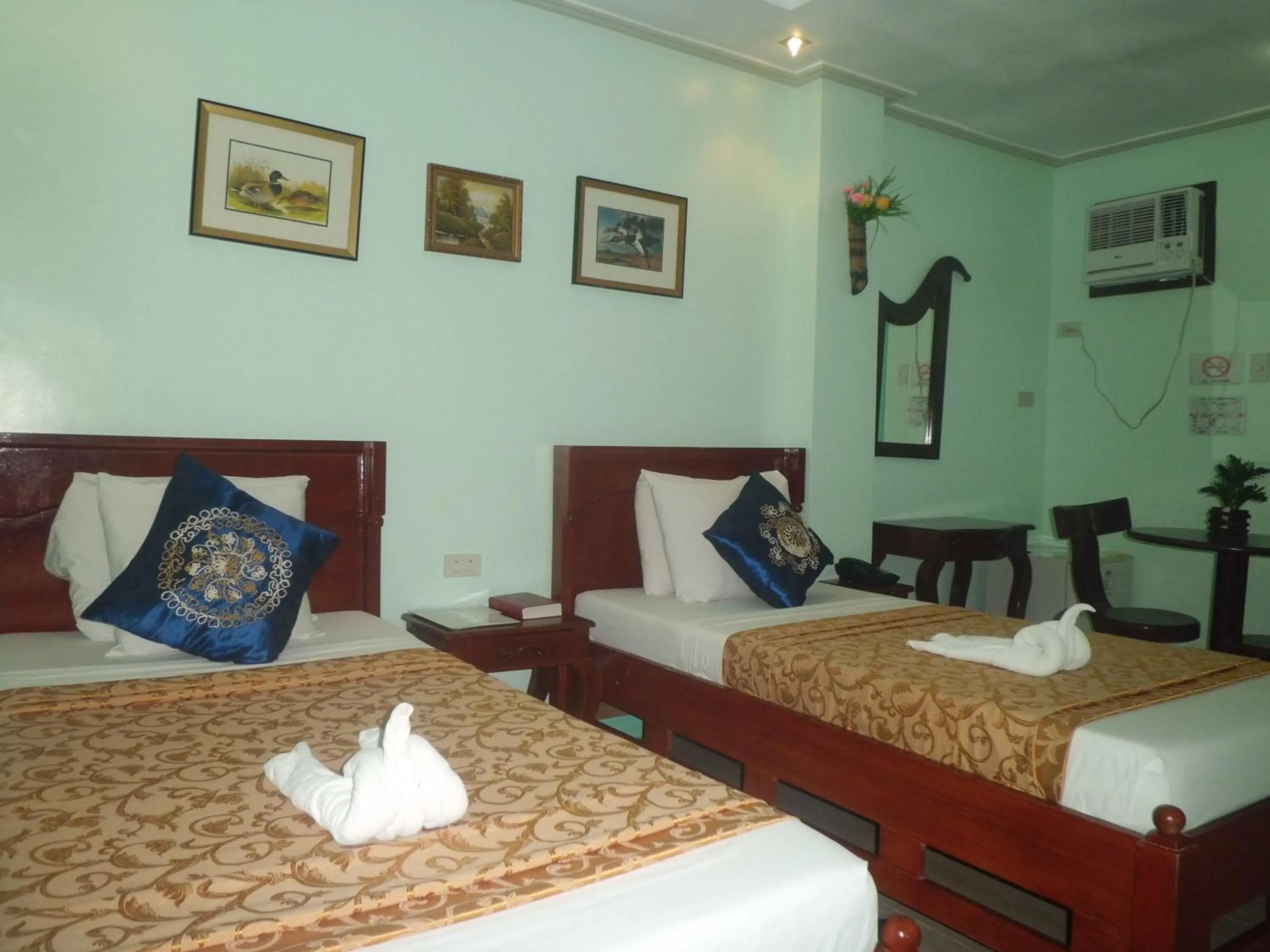 Bed in Bora Sky Hotel