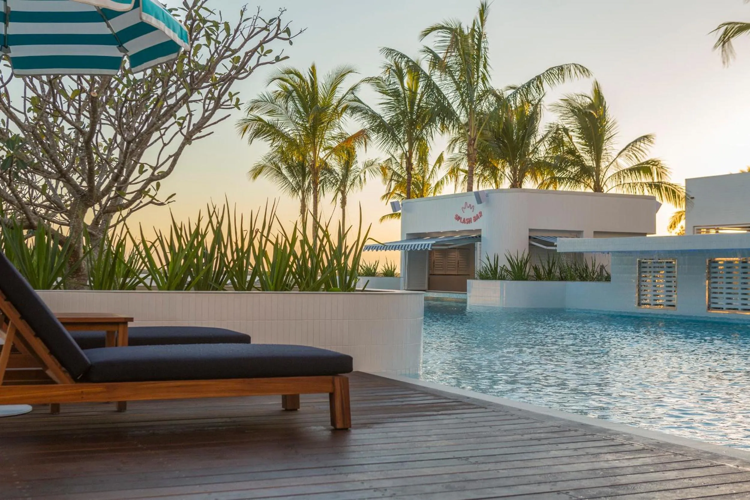 Swimming pool in The Ville Resort - Casino