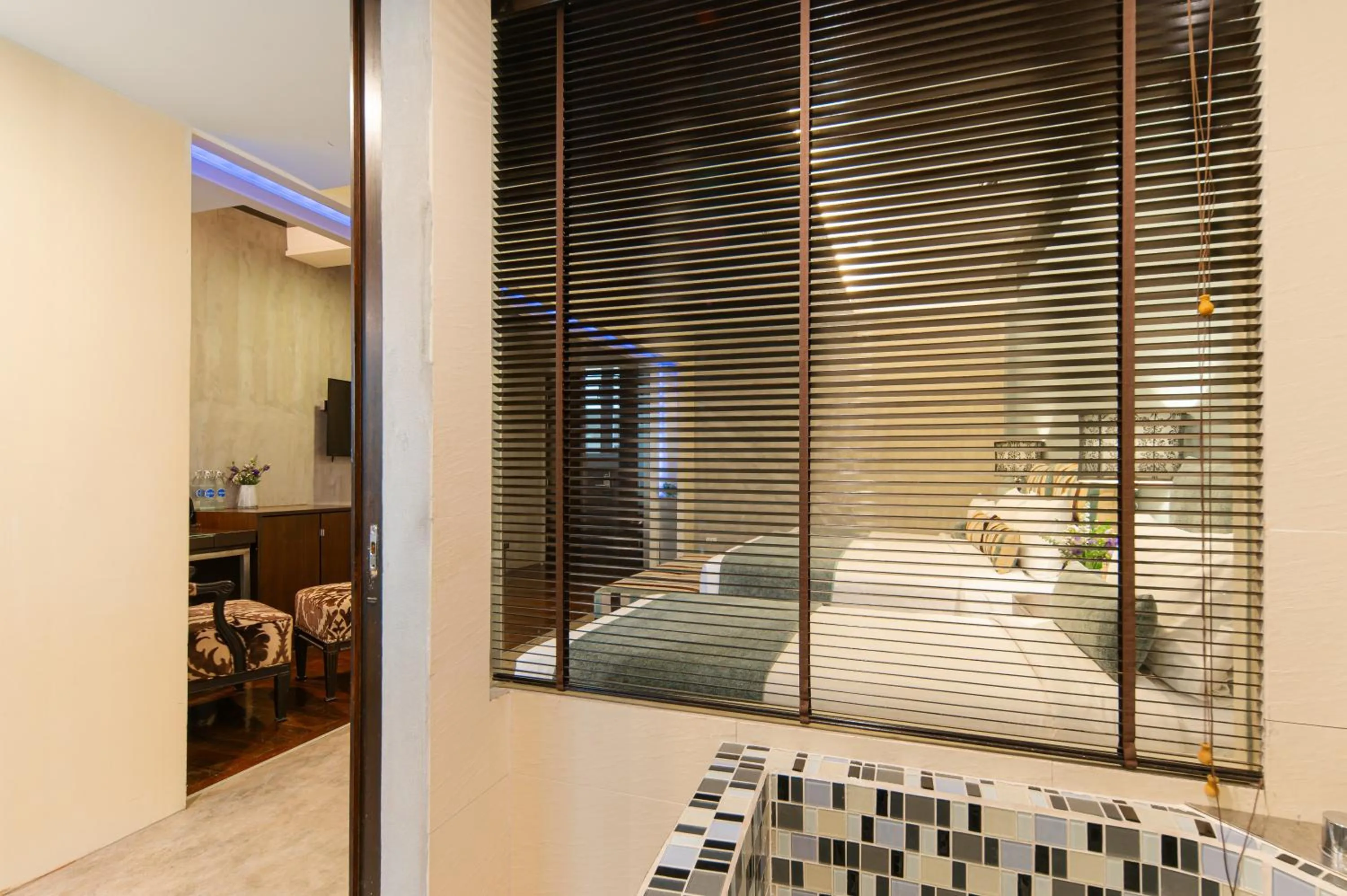 Bed in Sunbeam Hotel Pattaya