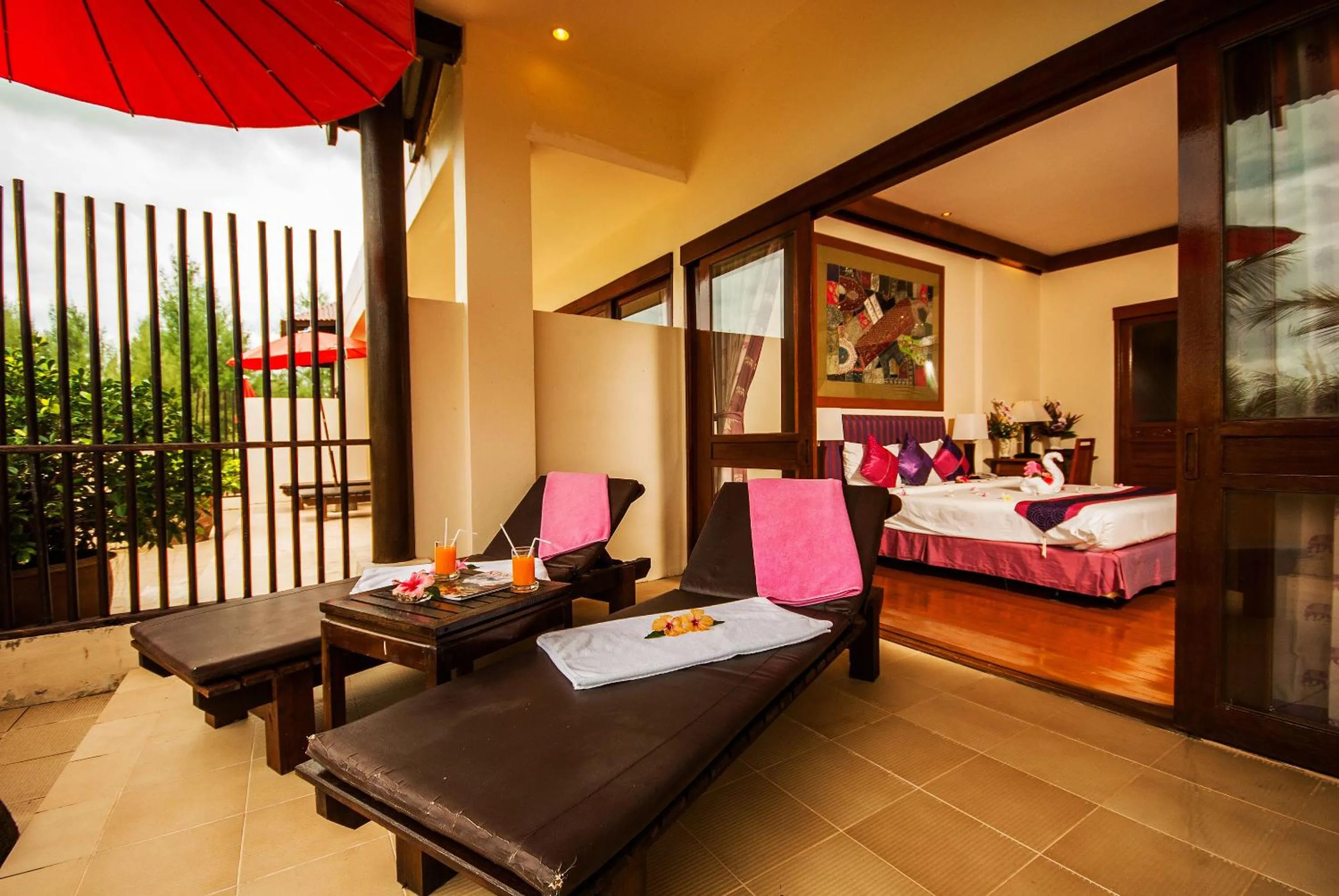 Photo of the whole room, Bed in Andamania Beach Resort, Khaolak - SHA plus