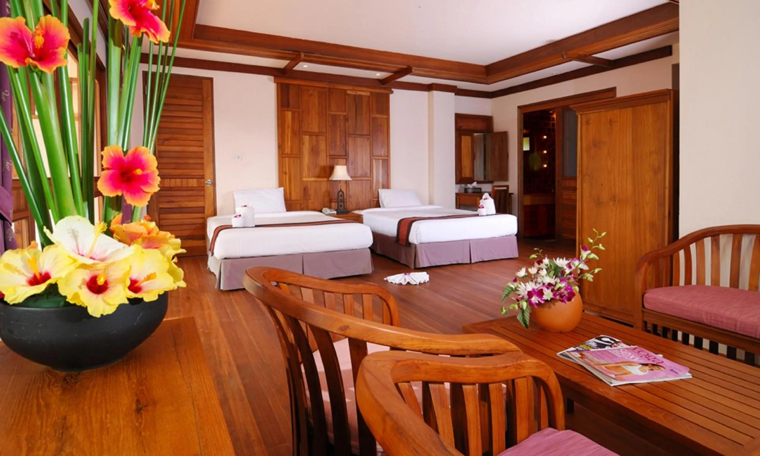 Photo of the whole room, Bed in Andamania Beach Resort, Khaolak - SHA plus