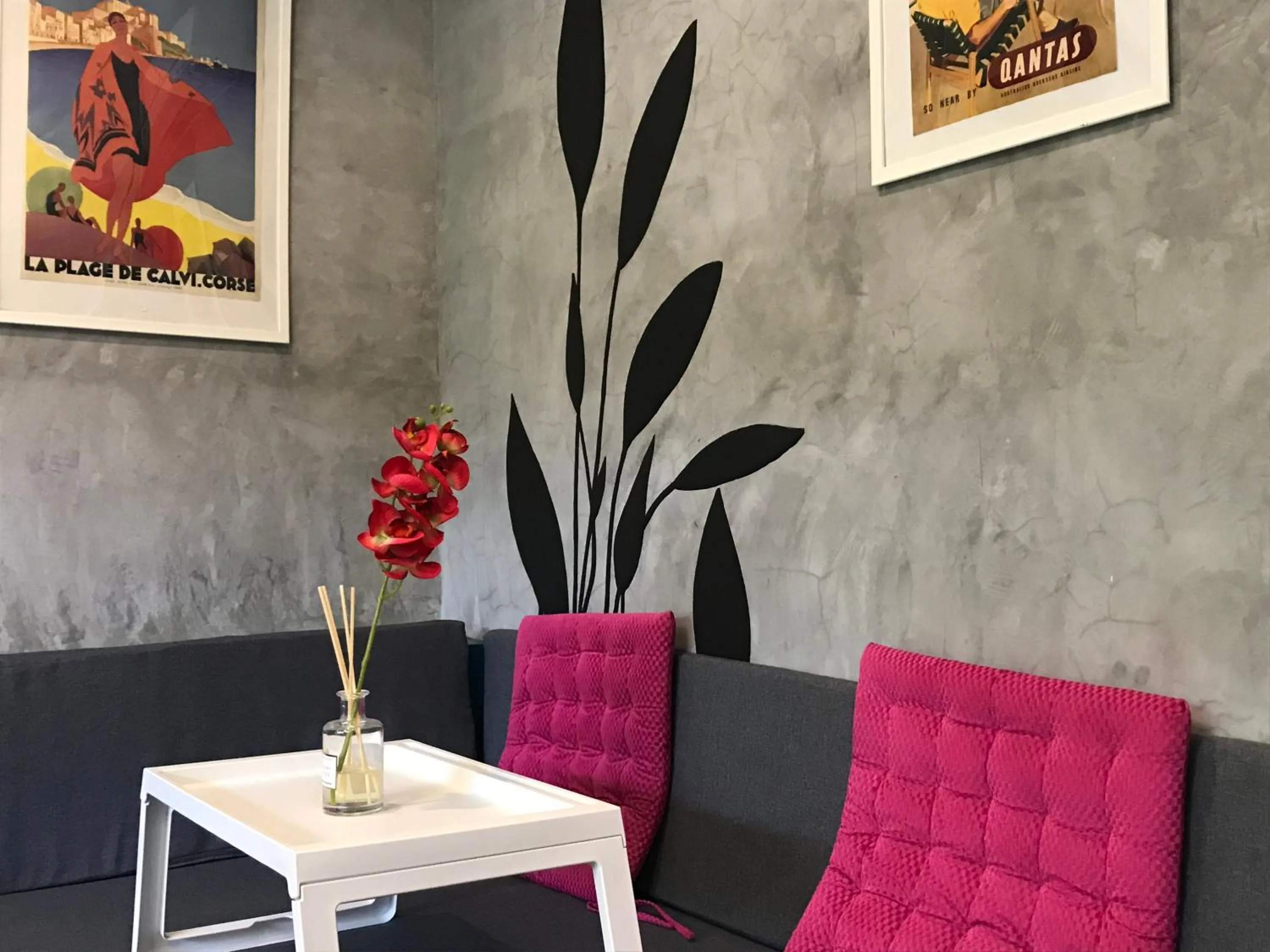 Living room in SeaEsta Beach